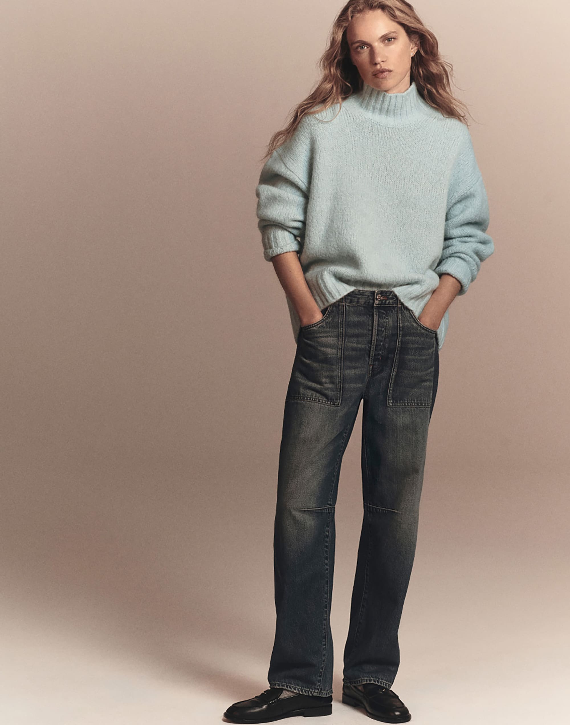 The Darted Barrel-Leg Jean