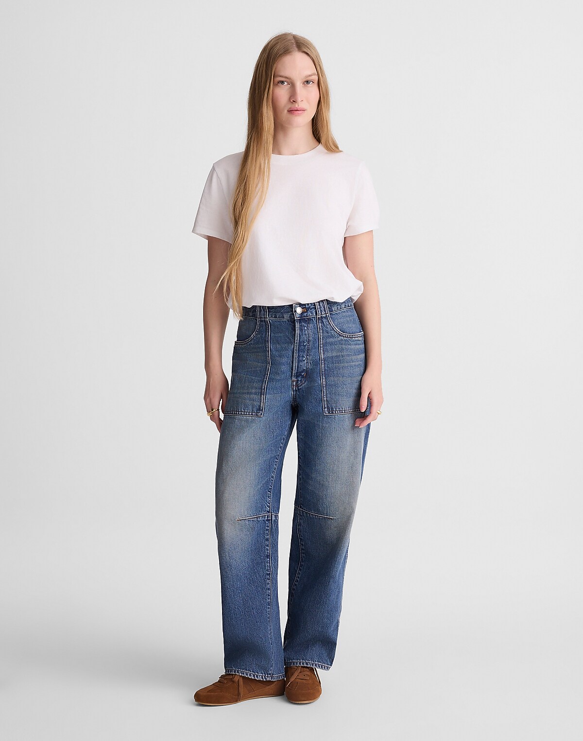 The Darted Barrel-Leg Jean