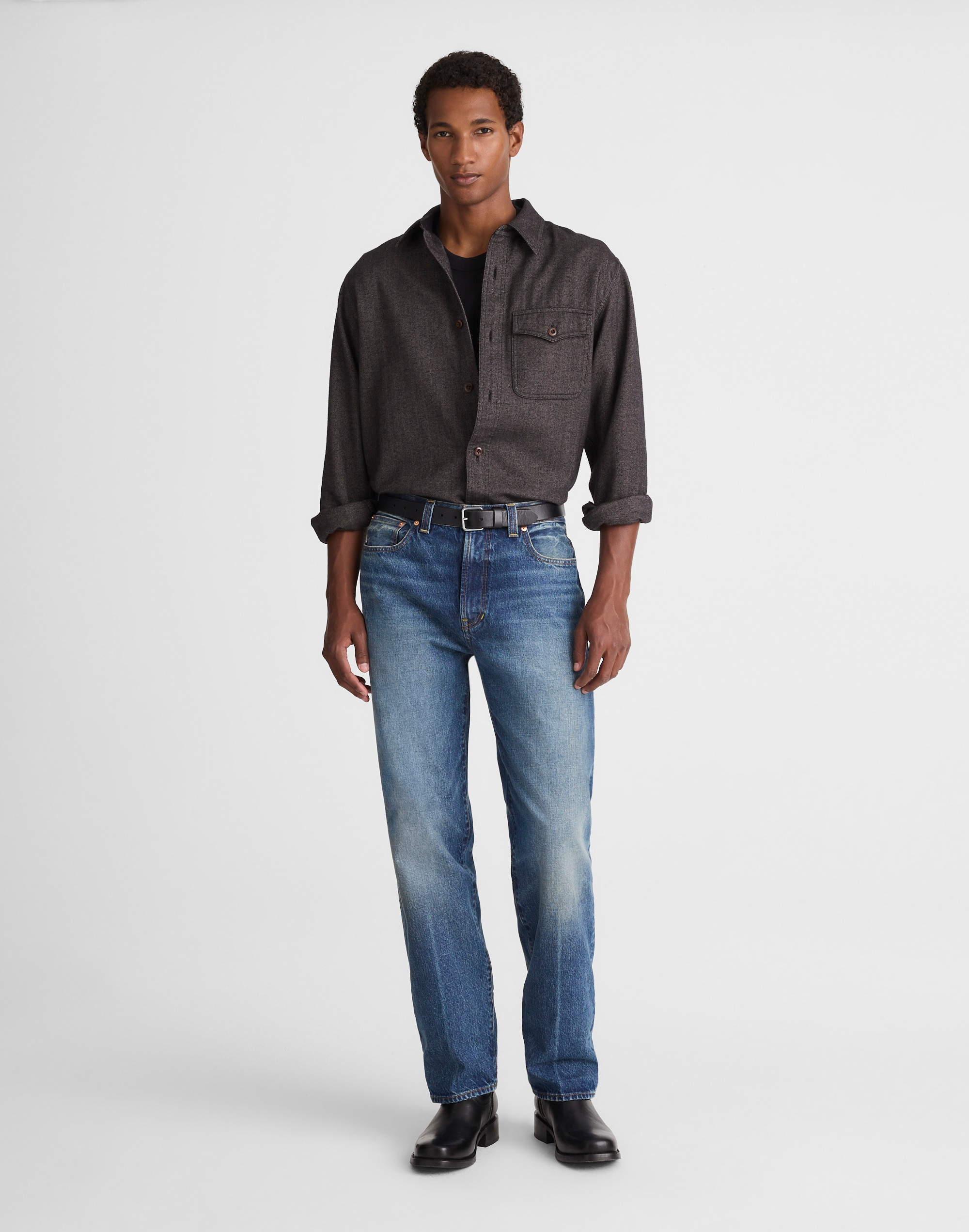 Work Shirt Herringbone