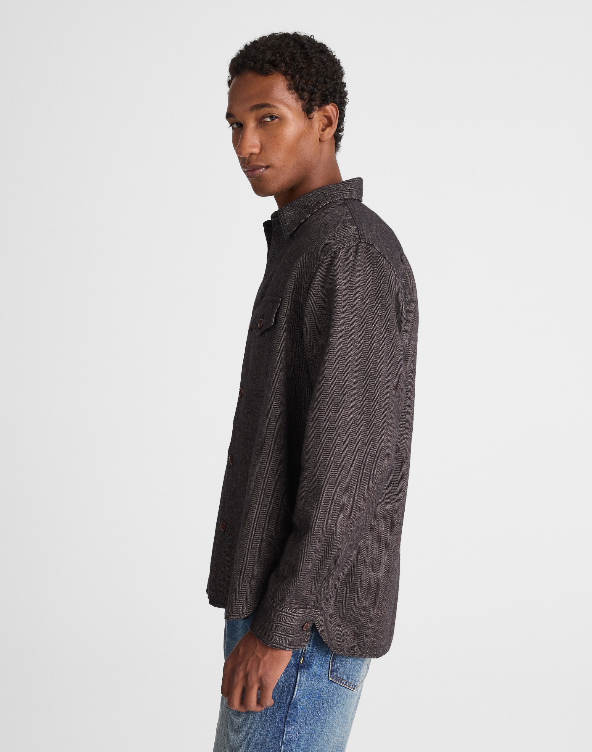 Work Shirt Herringbone