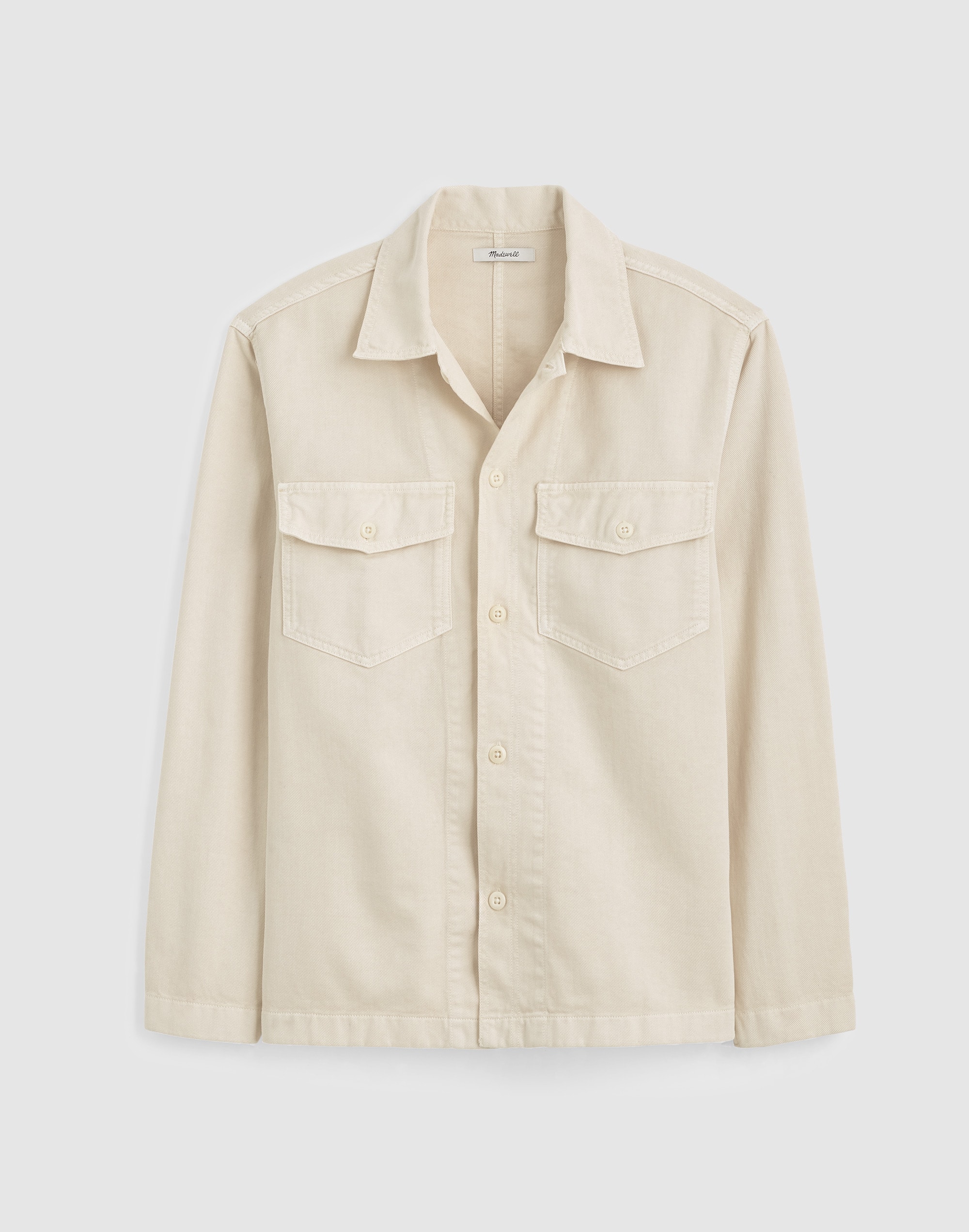 Shirt-Jacket in Cotton Twill