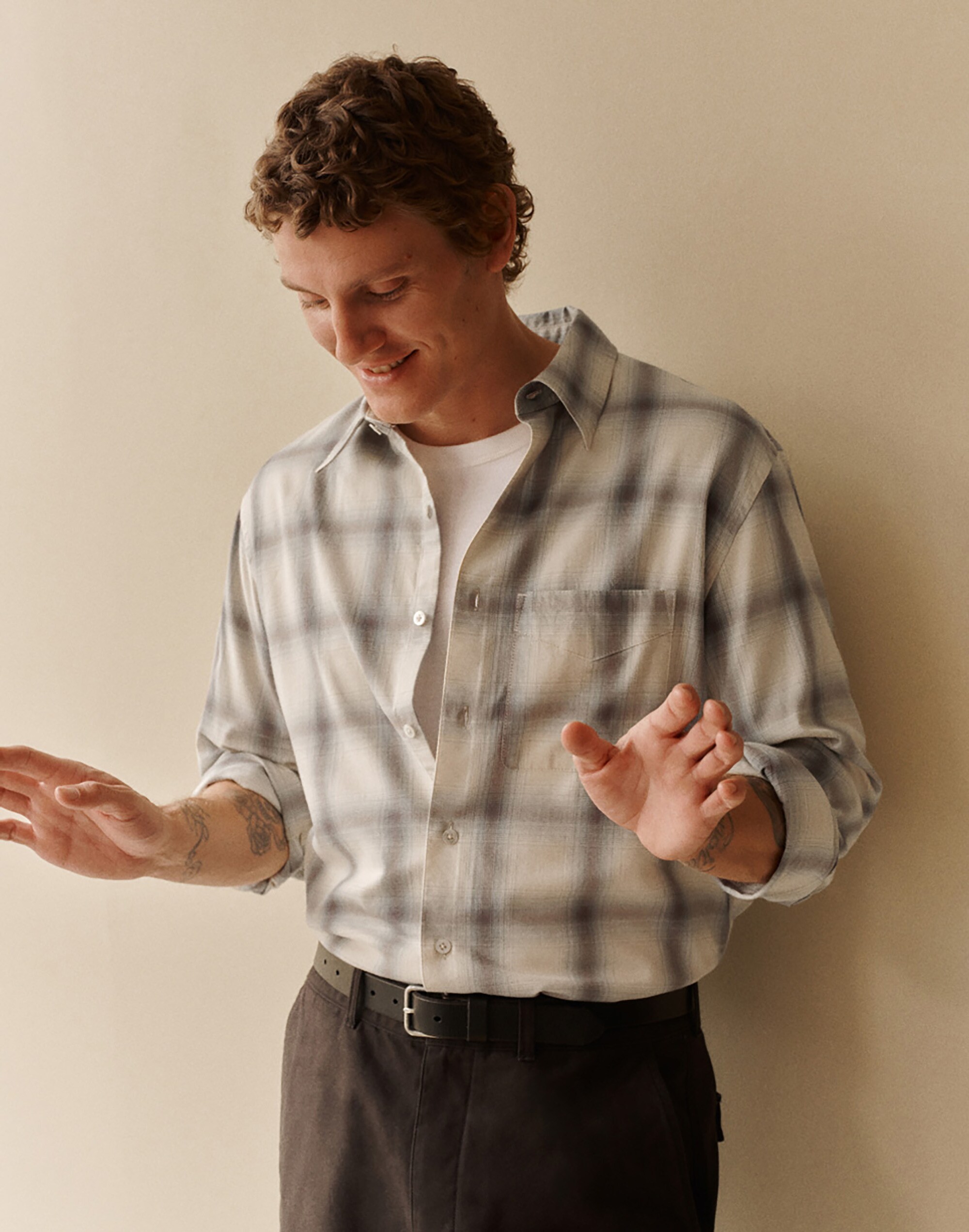 Single Pocket Button-Up Shirt