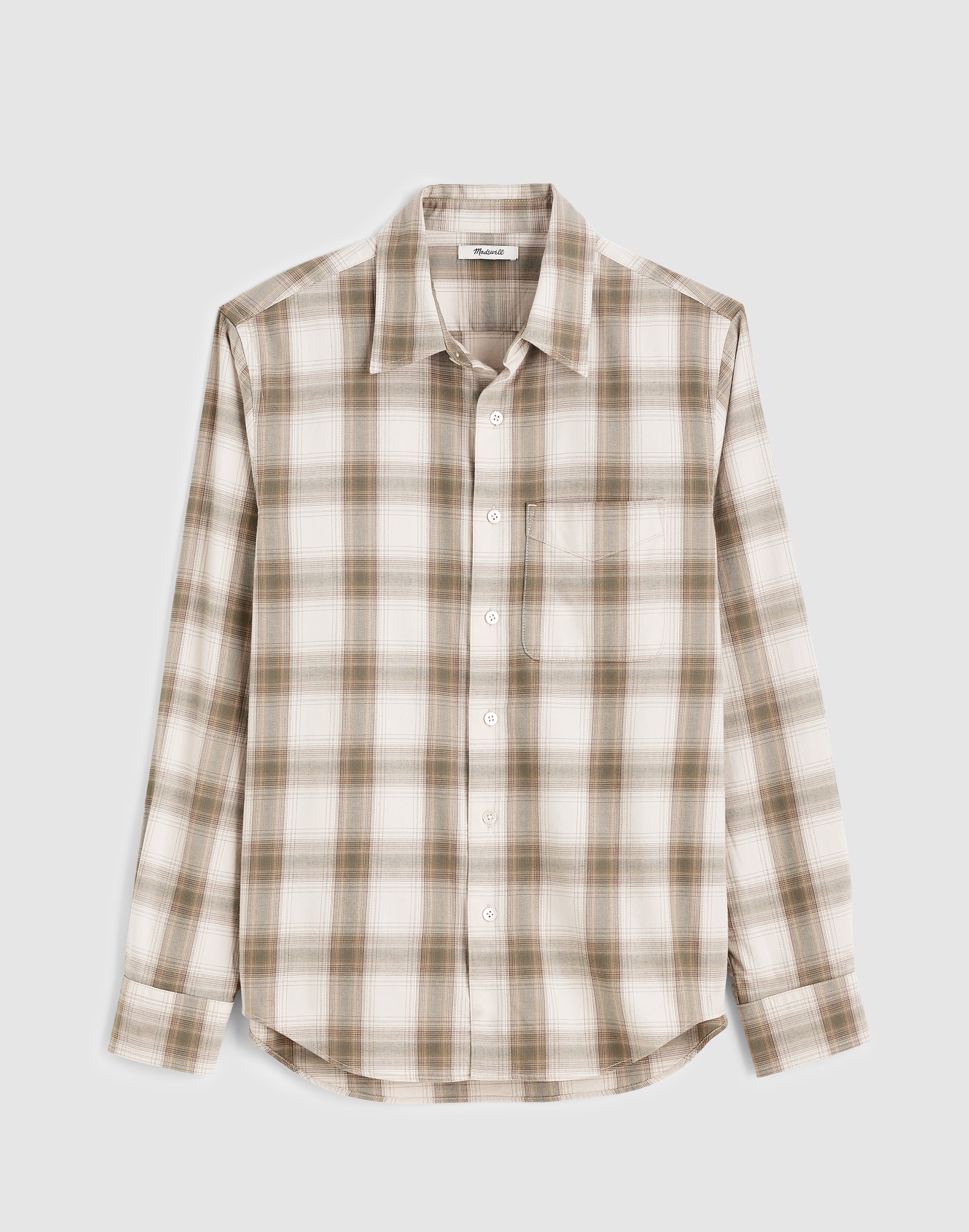 Single Pocket Button-Up Shirt