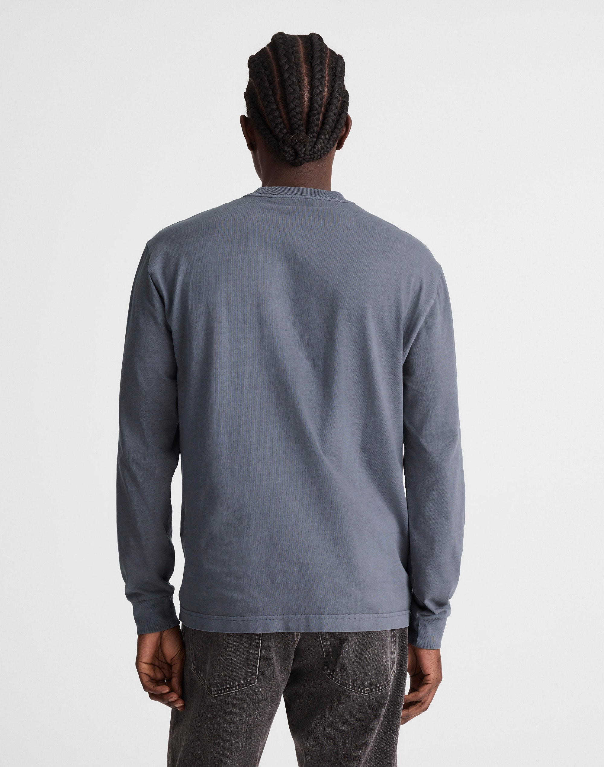 The Long-Sleeve Vintage Pocket Tee