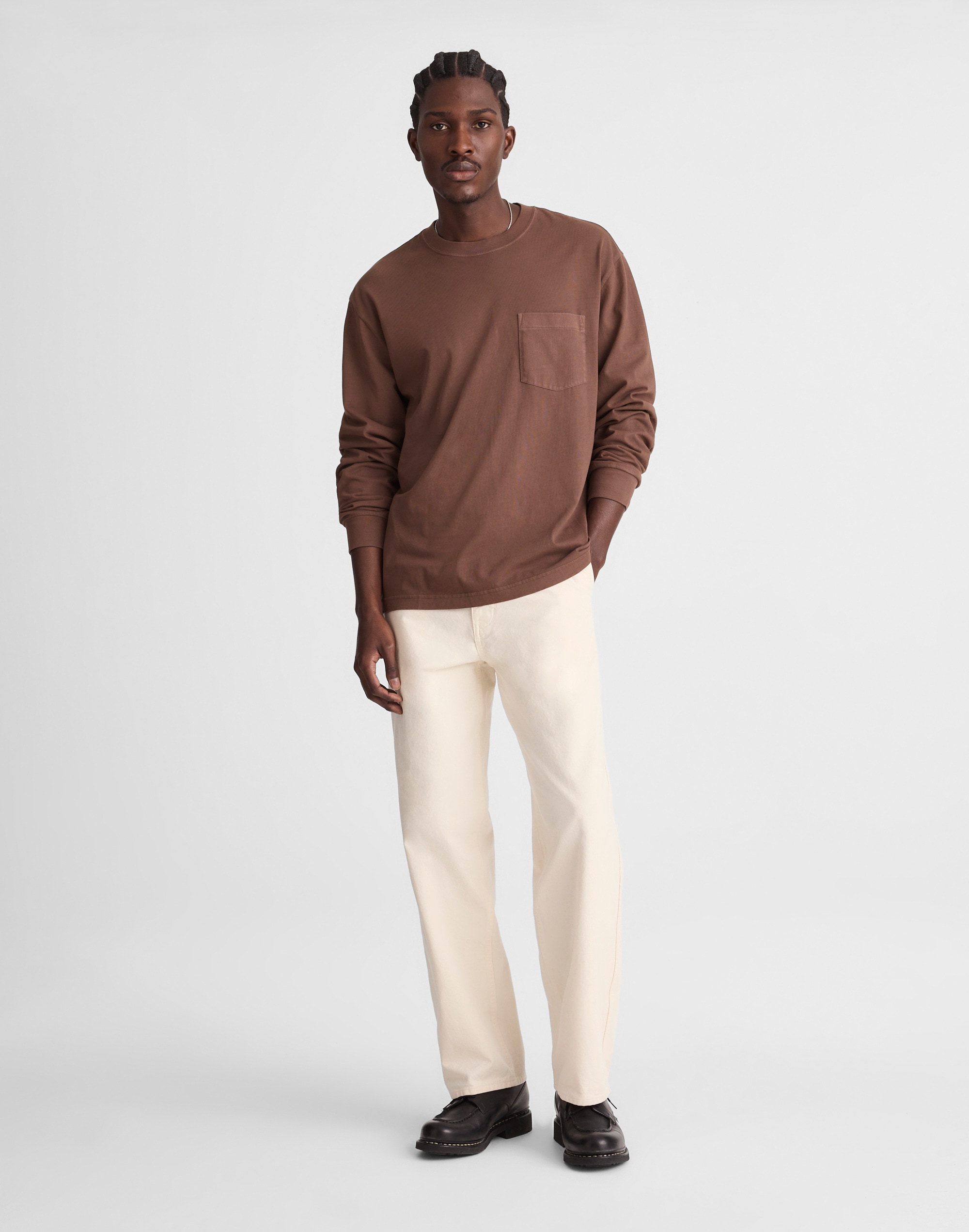 The Vintage Long-Sleeve Pocket Tee Alternate Image 5