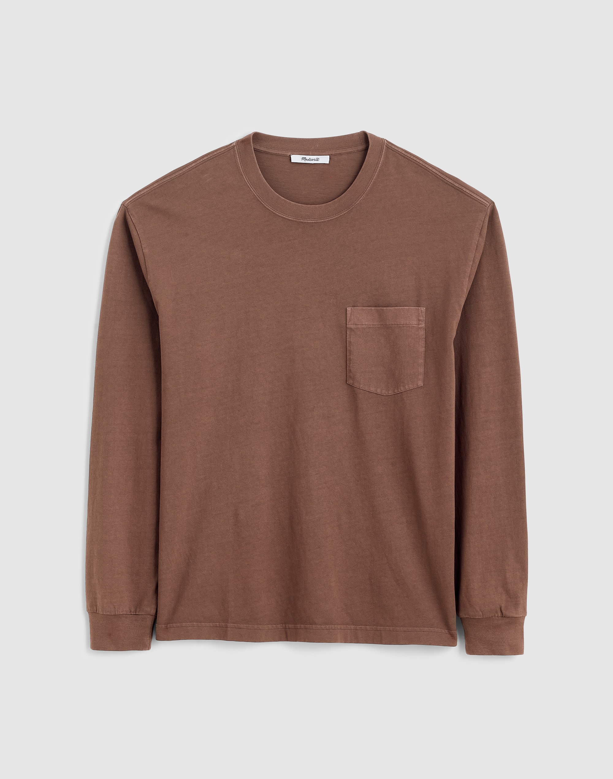 The Vintage Long-Sleeve Pocket Tee