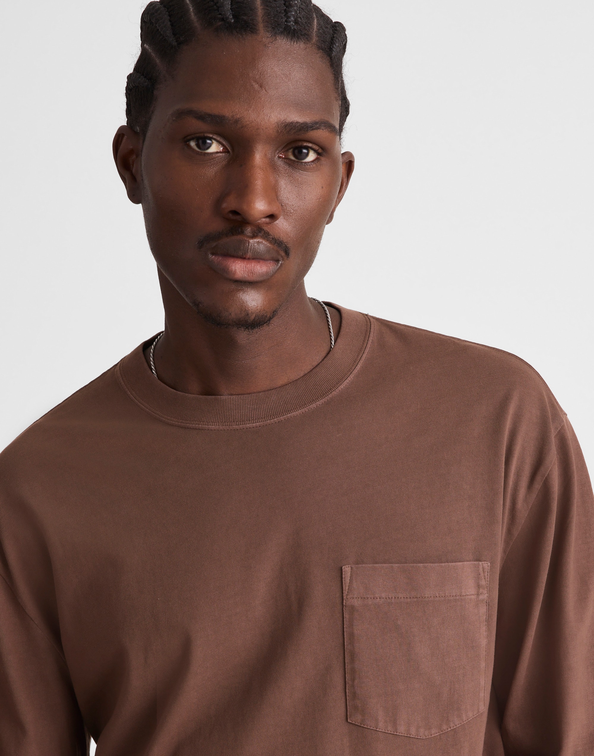 The Vintage Long-Sleeve Pocket Tee