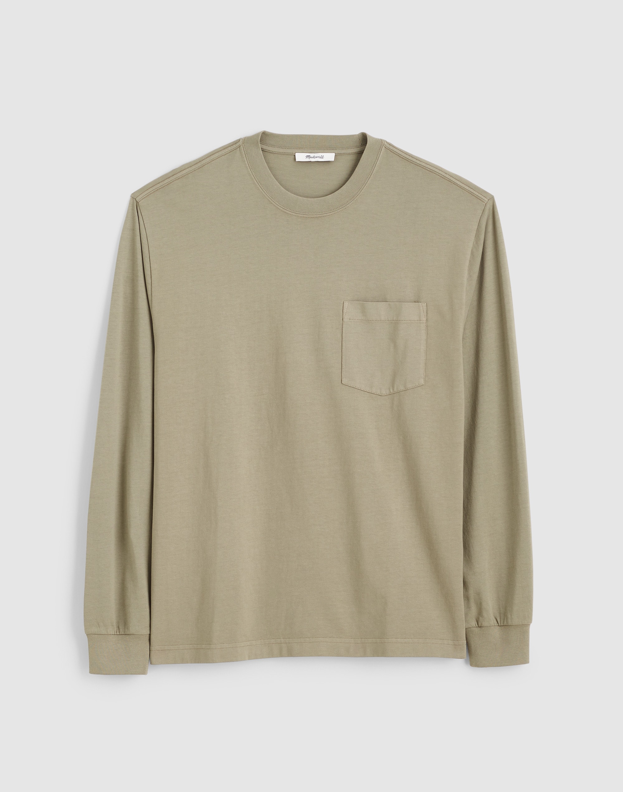 The Vintage Long-Sleeve Pocket Tee