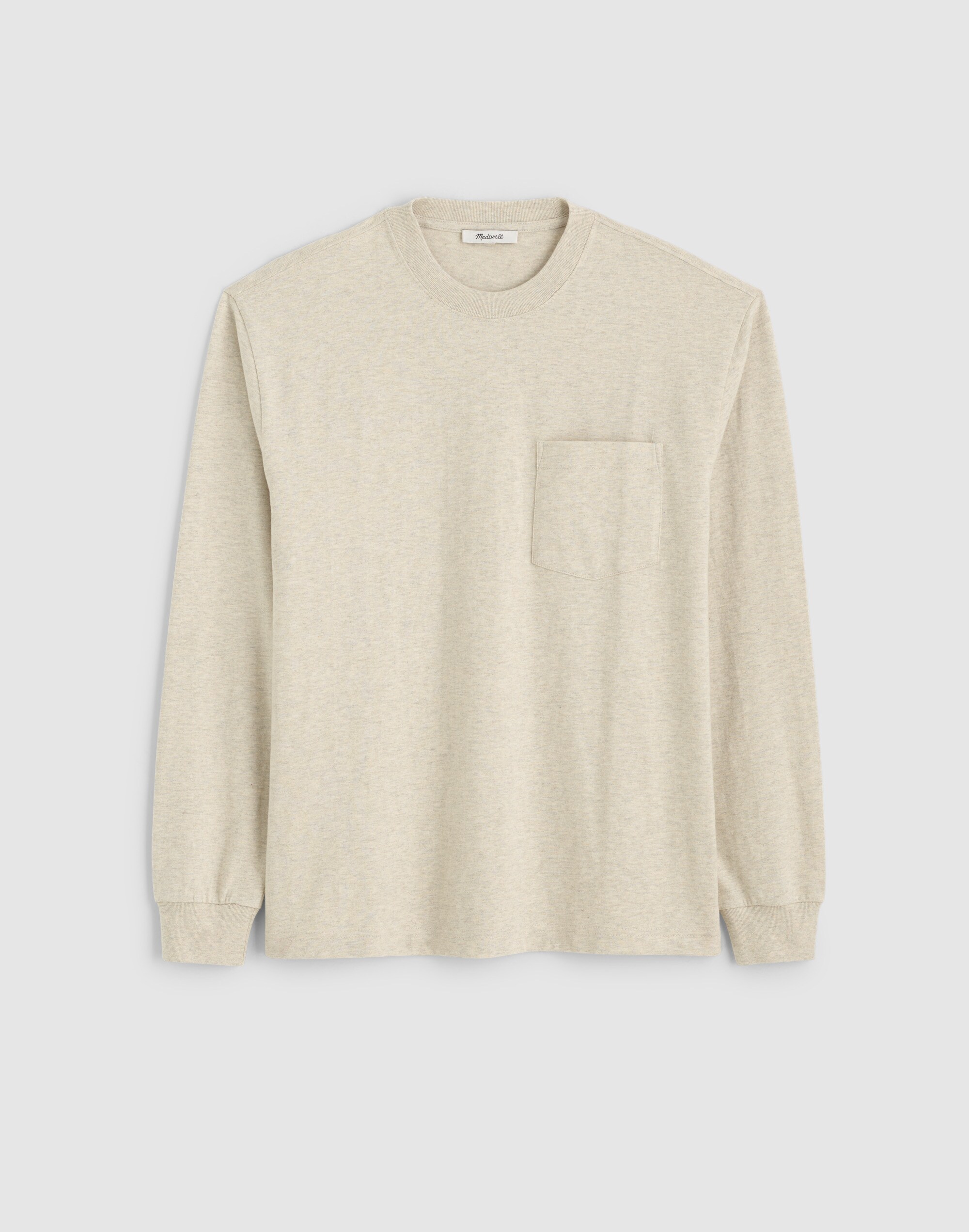 The Long-Sleeve Vintage Pocket Tee