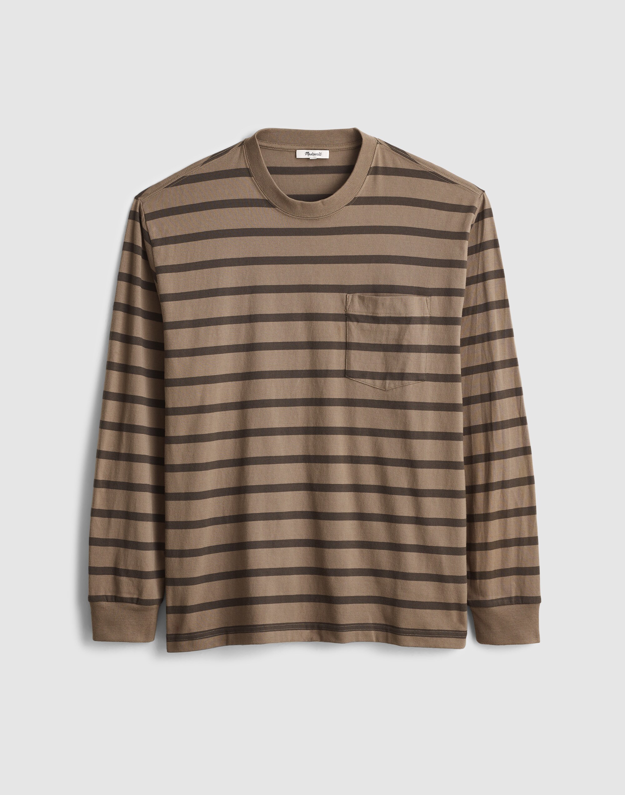 The Long-Sleeve Vintage Pocket Tee