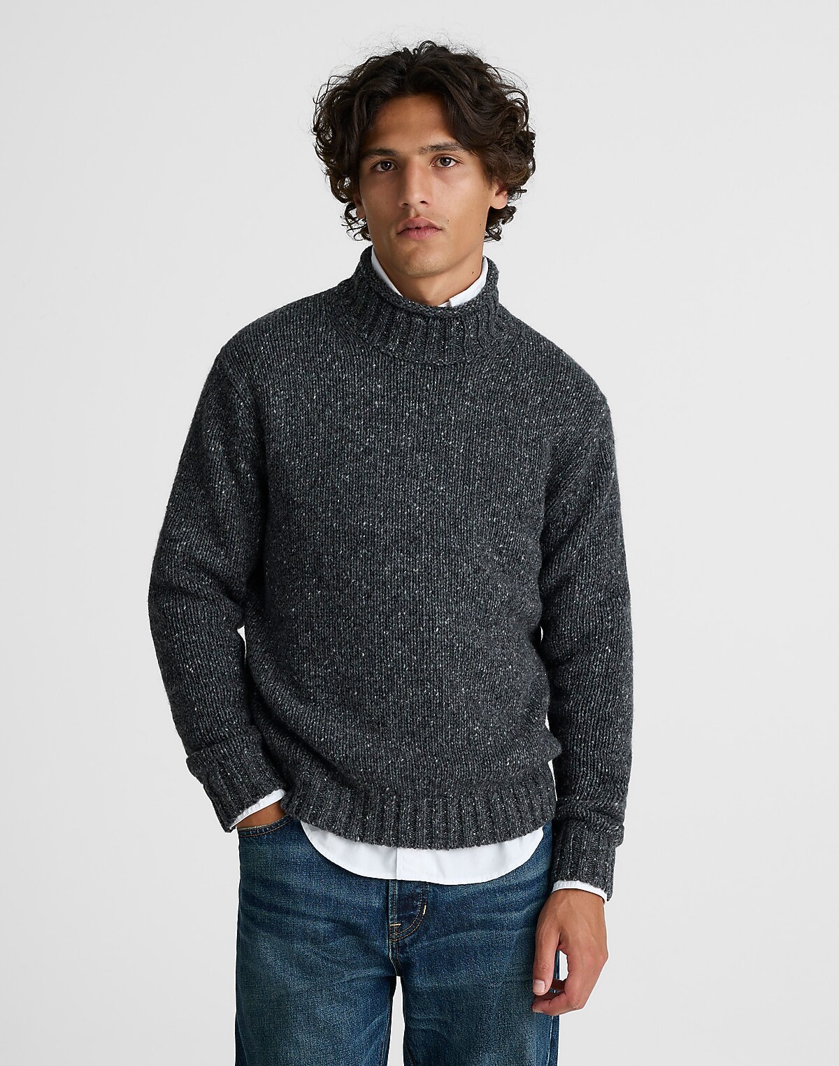 Donegal Rollneck Sweater