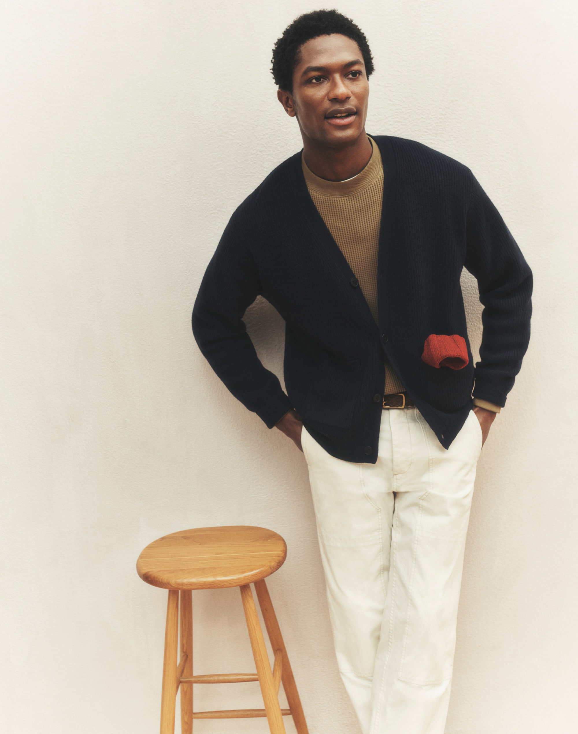 Cardigan in Heritage Merino Wool