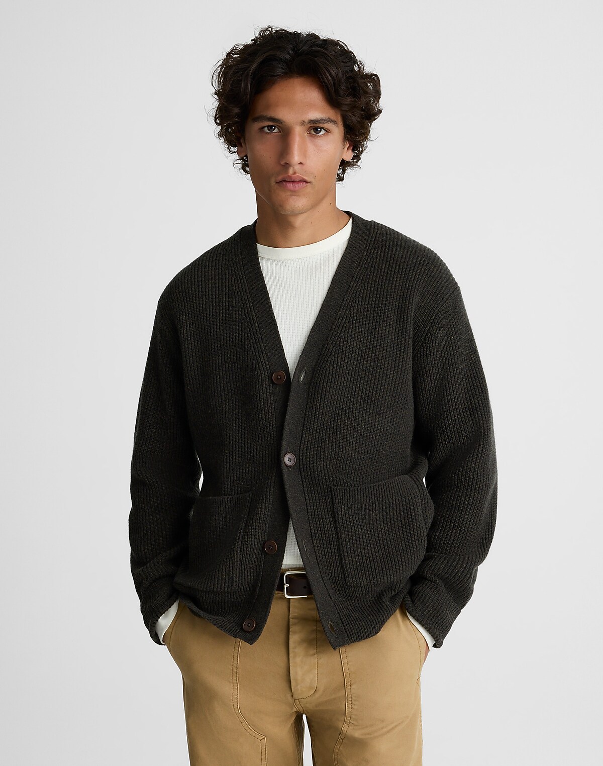 Cardigan in Heritage Merino Wool