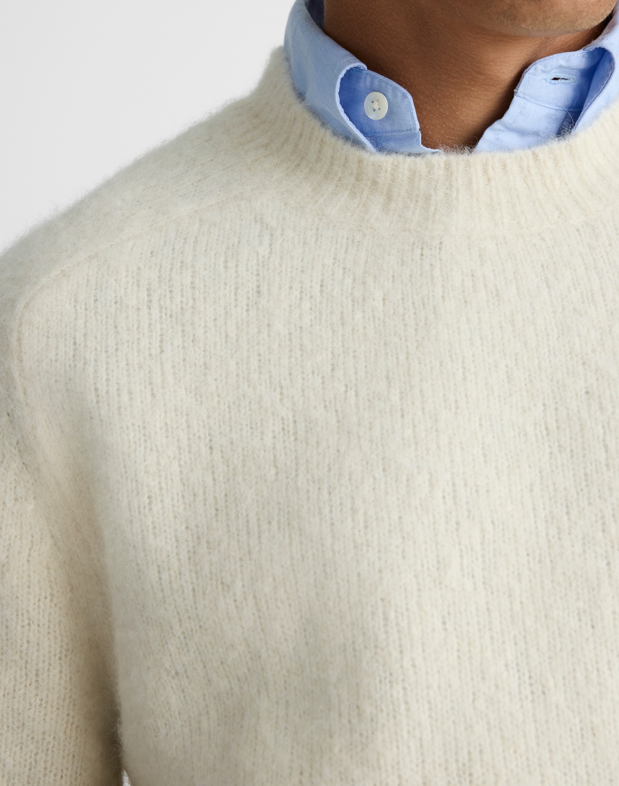 Crewneck Sweater Yak-Alpaca Blend