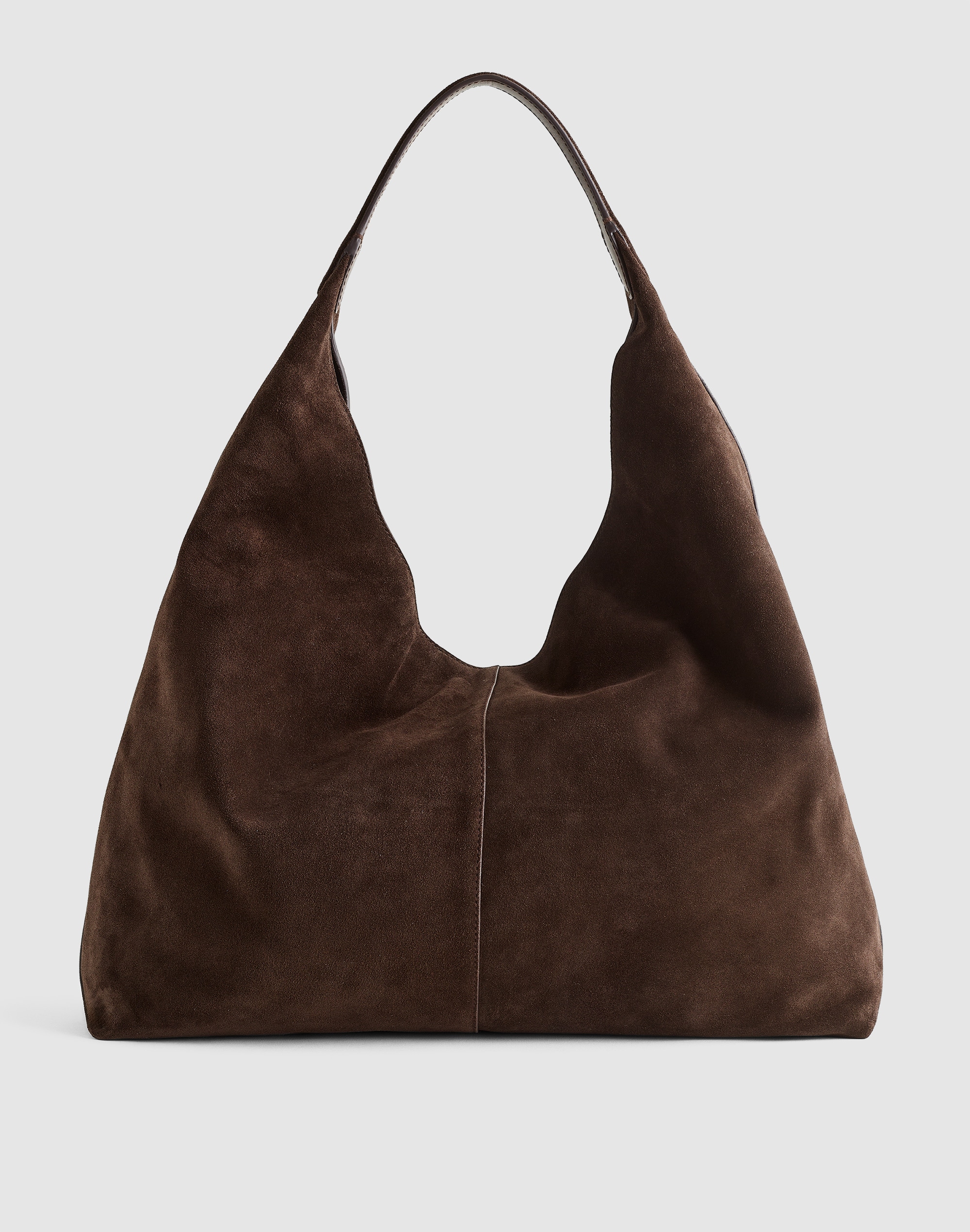 Madewell The Mylie Large Shoulder Bag In Brown