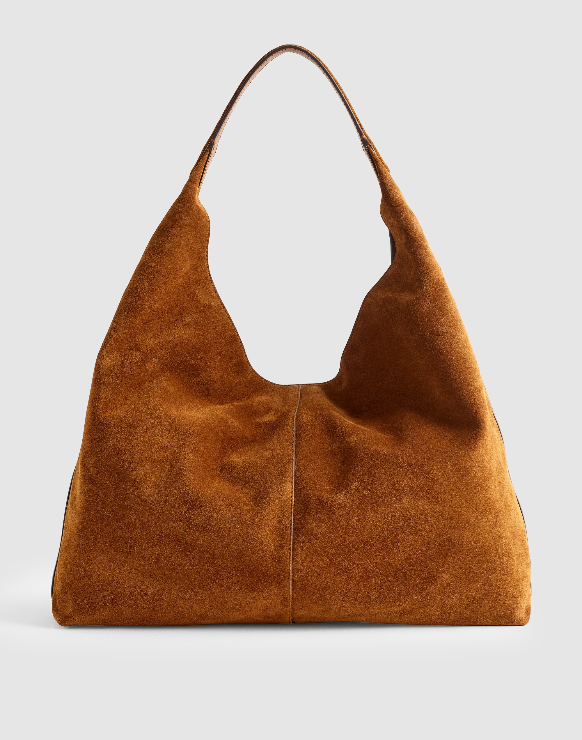 Madewell The Mylie Large Shoulder Bag In Brown