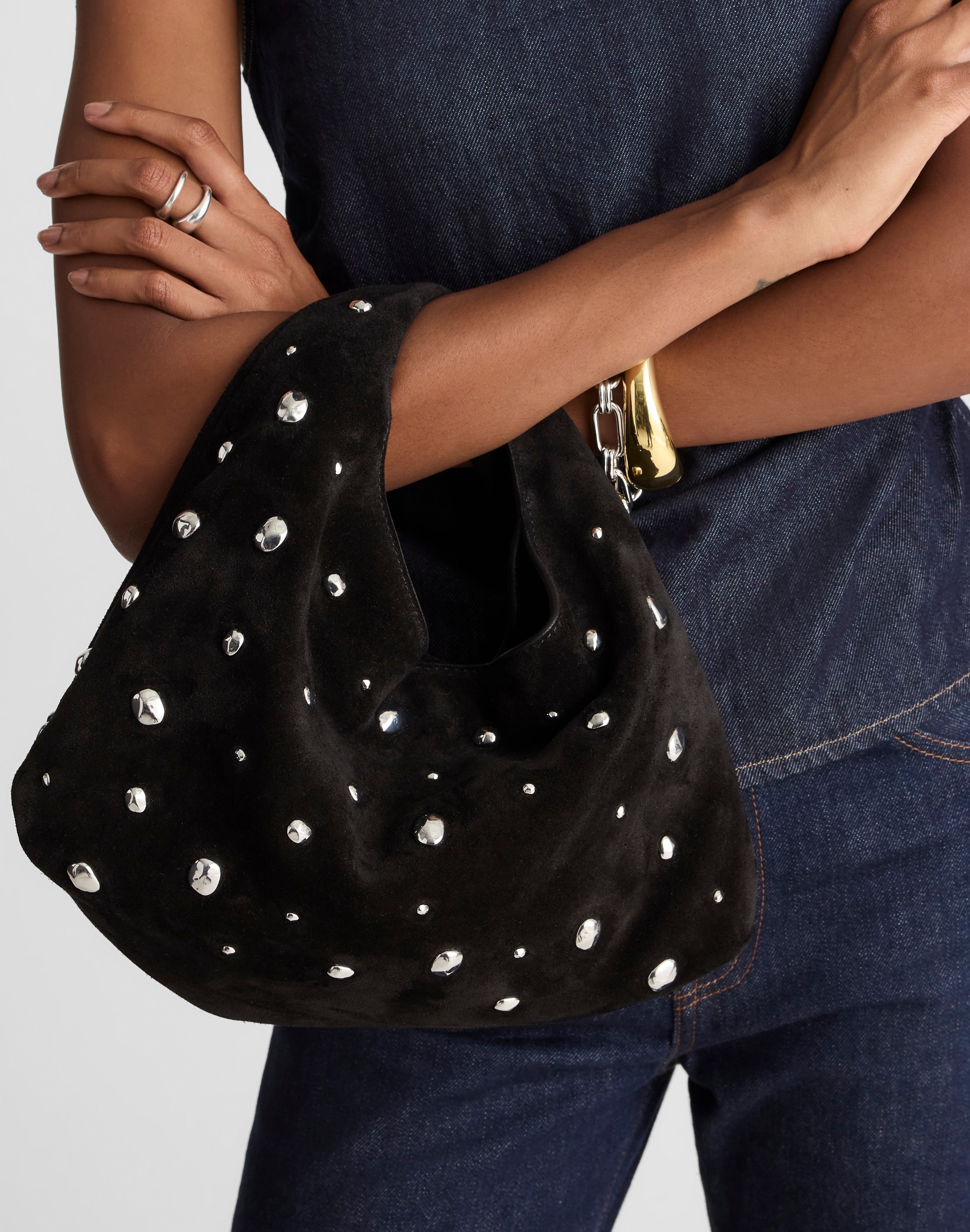 The Mini Pouch in Suede