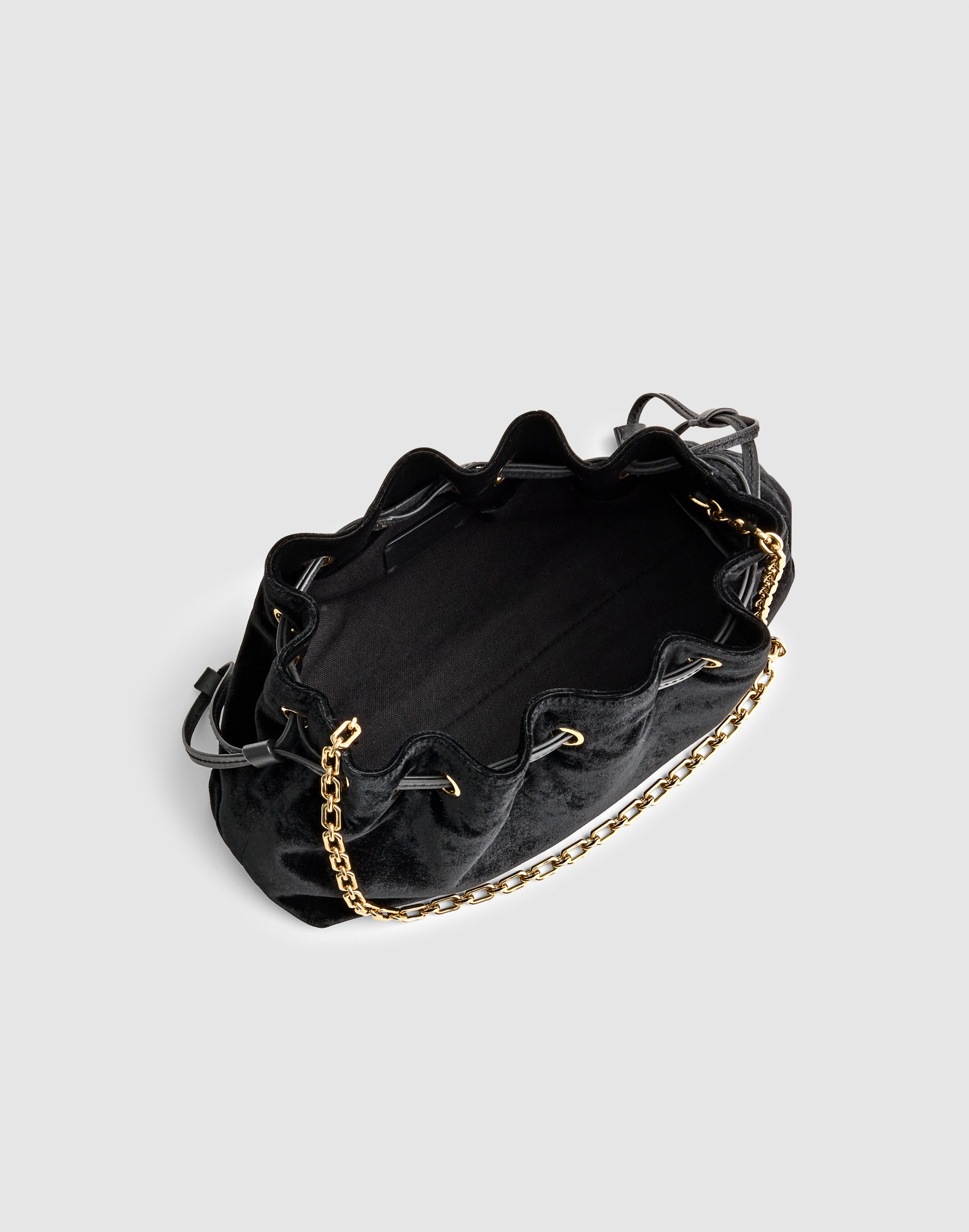 The Drawstring Clutch