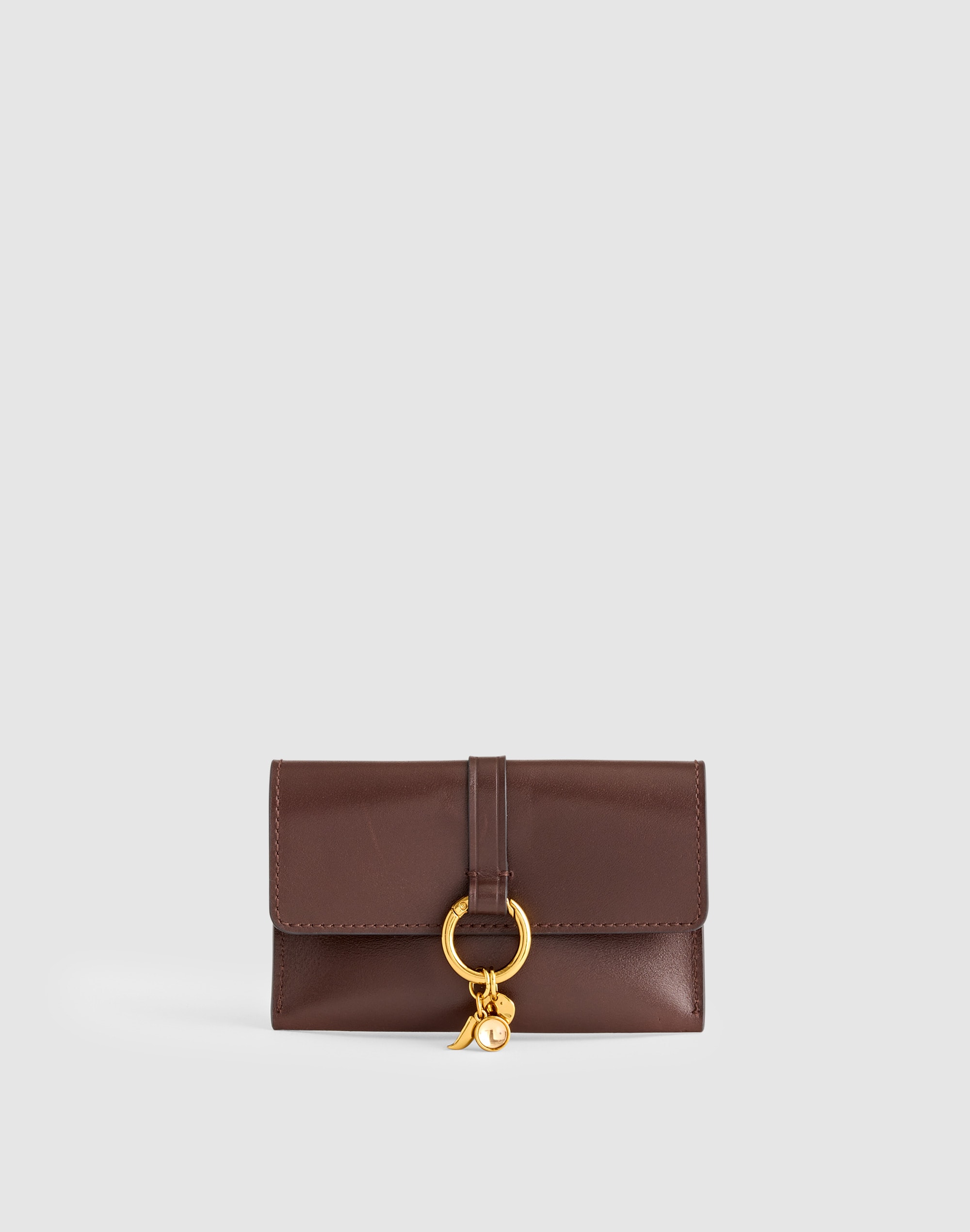 Madewell The Ring Charm Wallet In Brown
