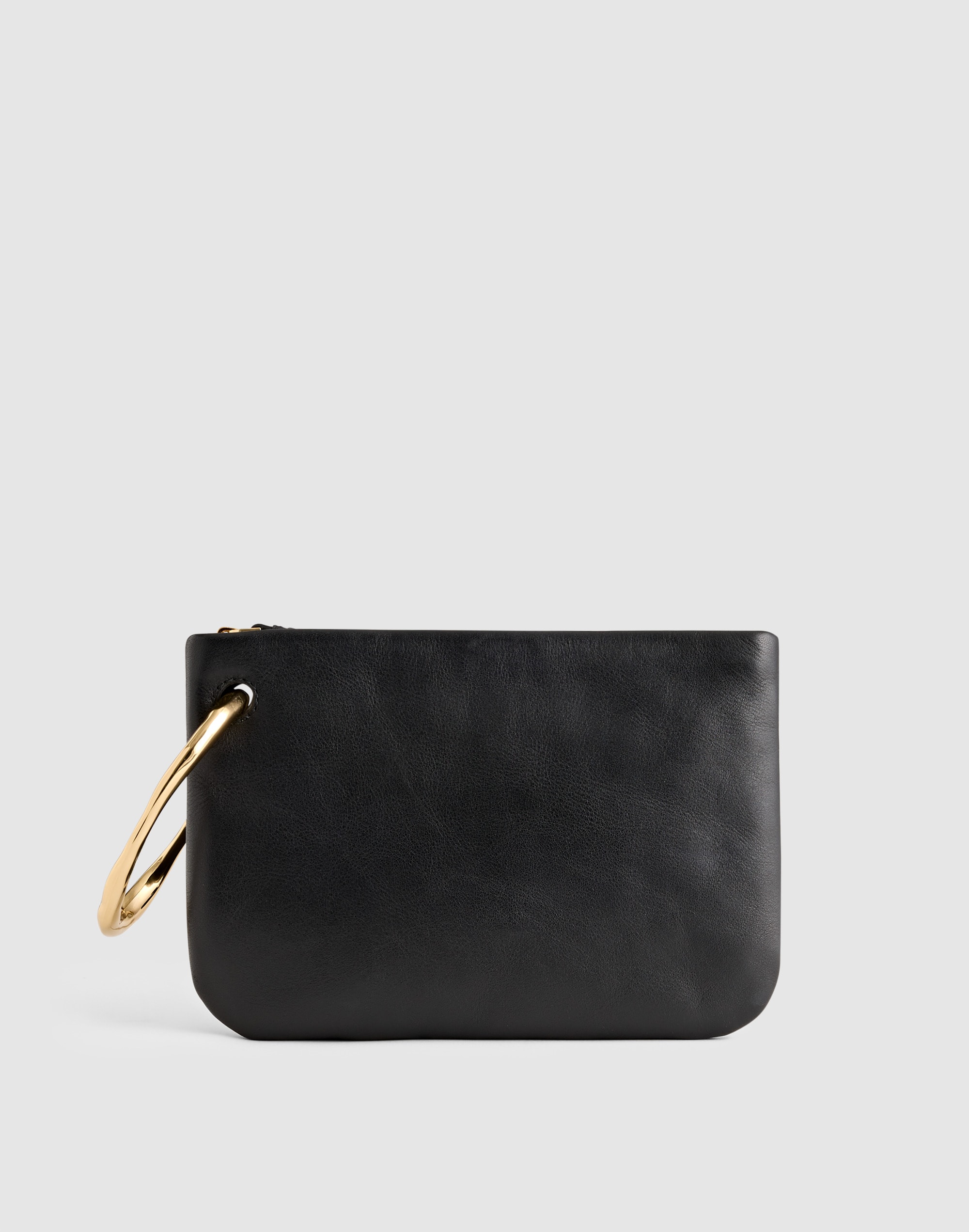 Madewell The Ring Wristlet Wallet In Black