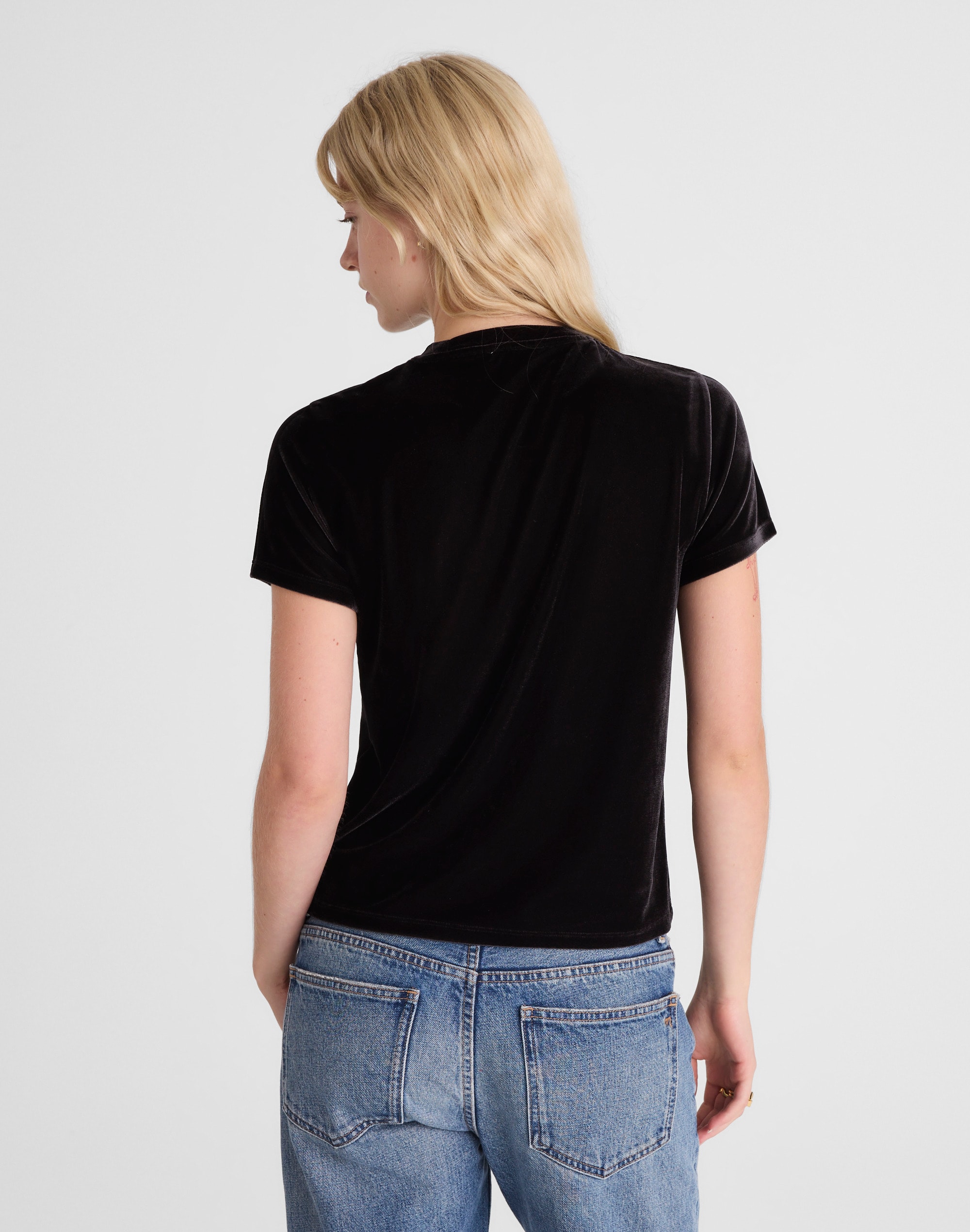 The Relaxed Tee Velvet