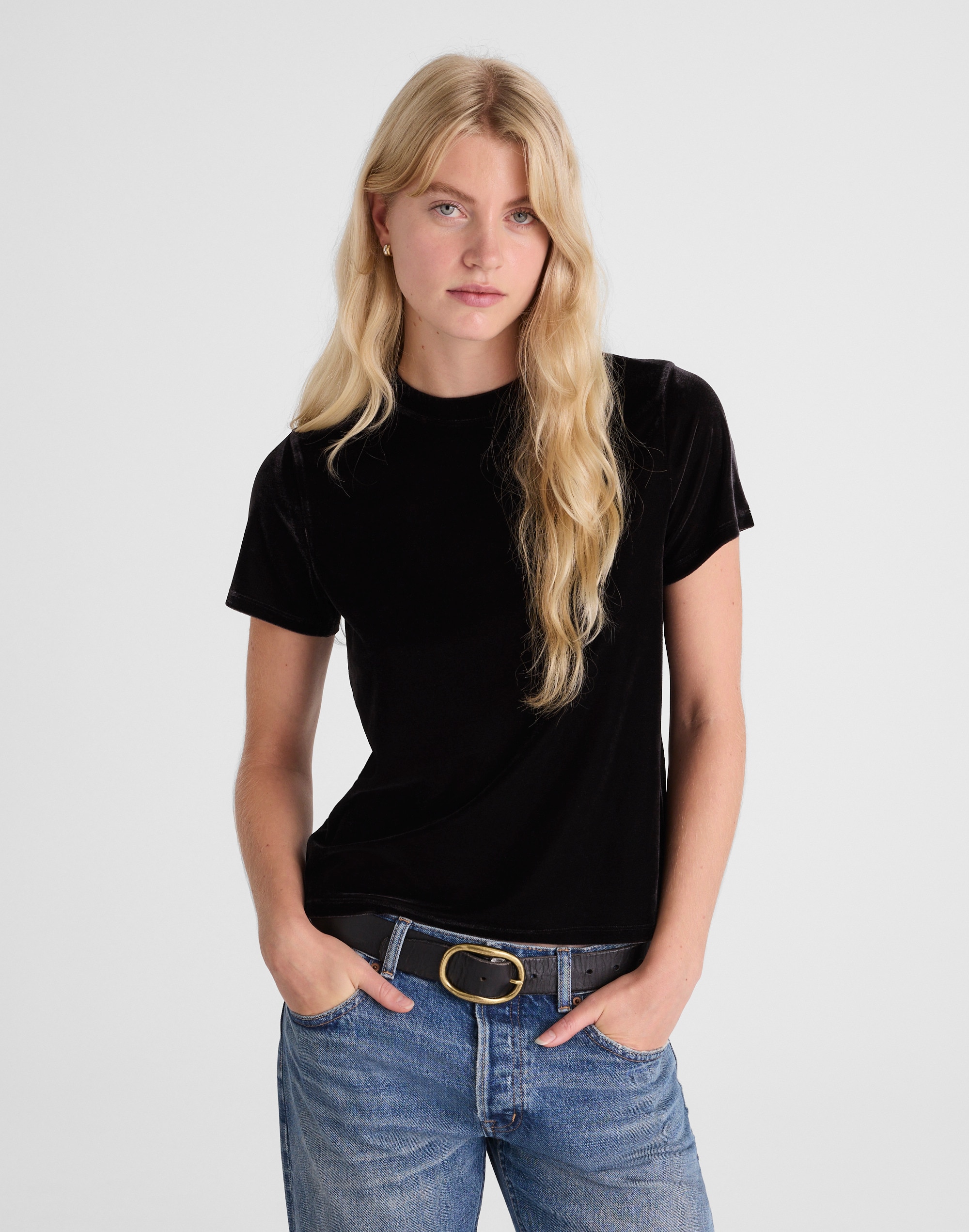 The Relaxed Tee Velvet