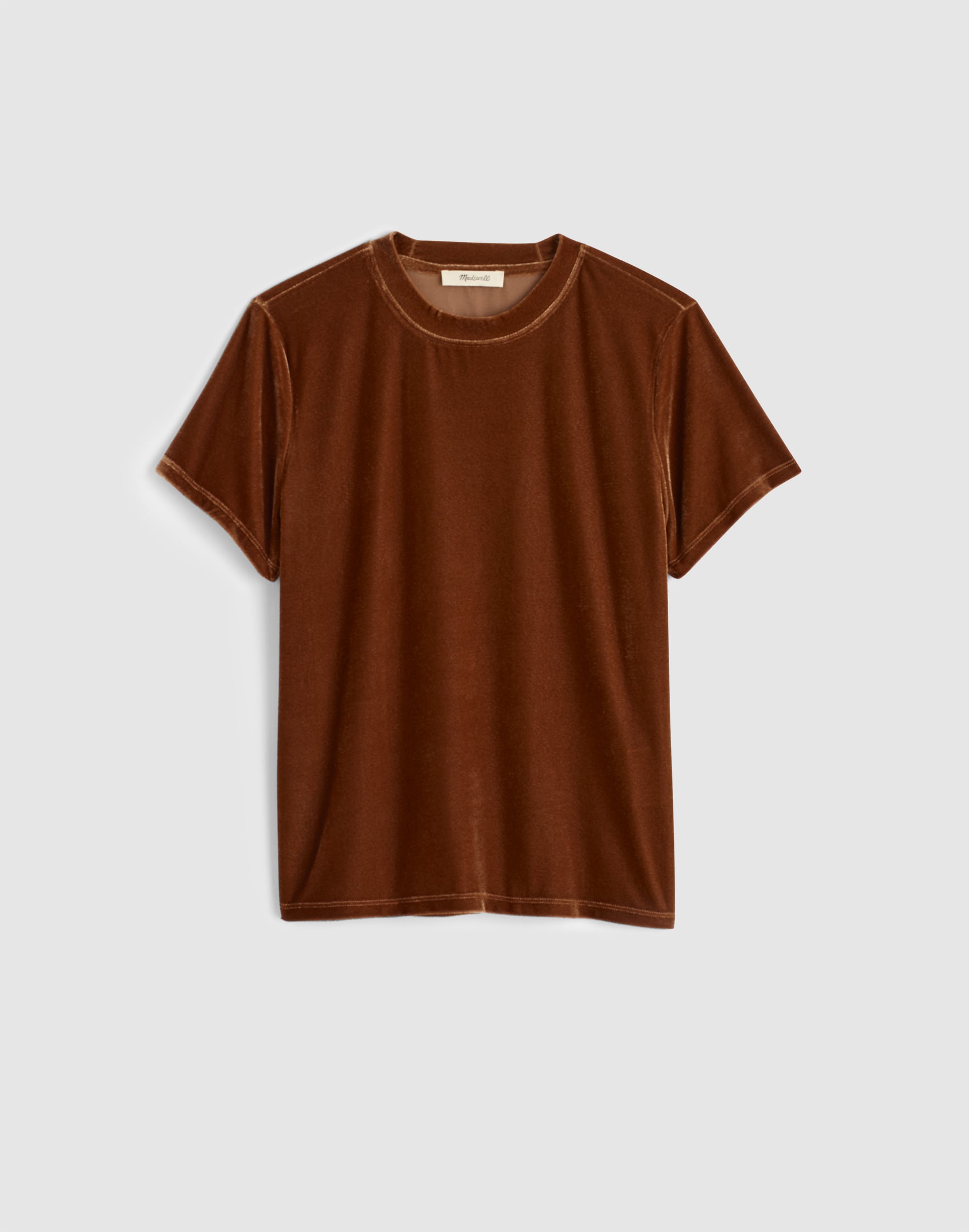 The Relaxed Tee in Velvet