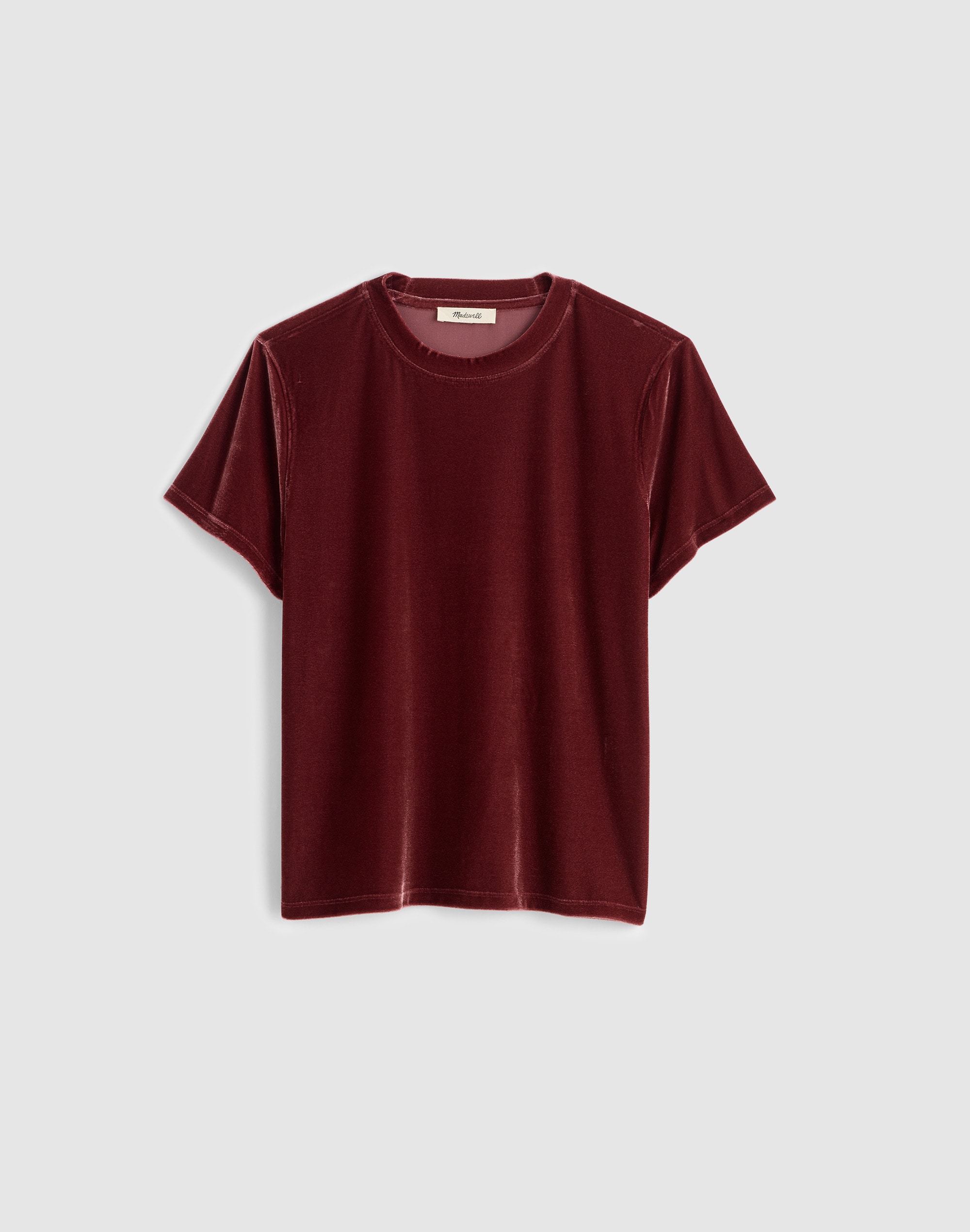 The Relaxed Tee in Velvet