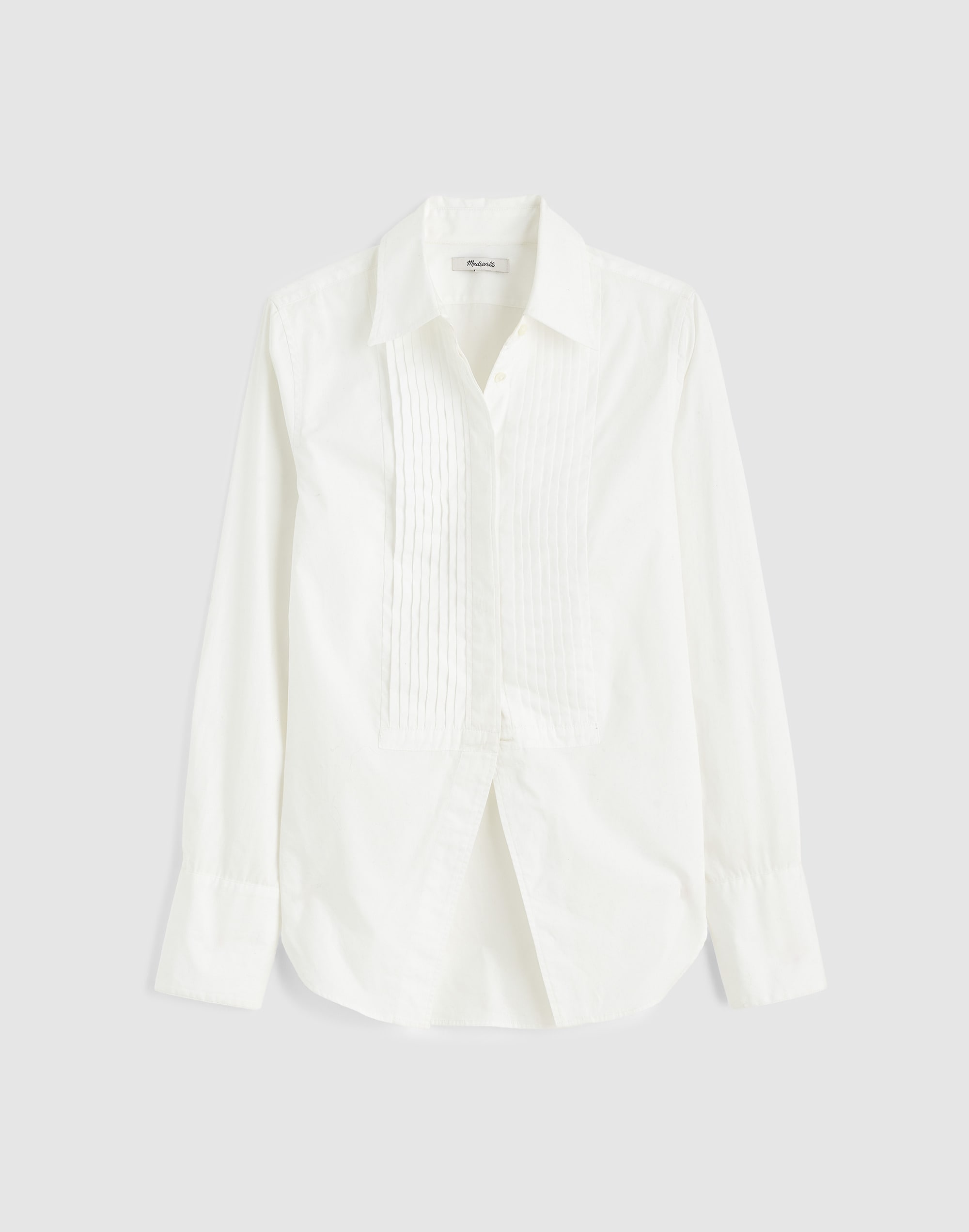 Cutaway Tuxedo Shirt Poplin