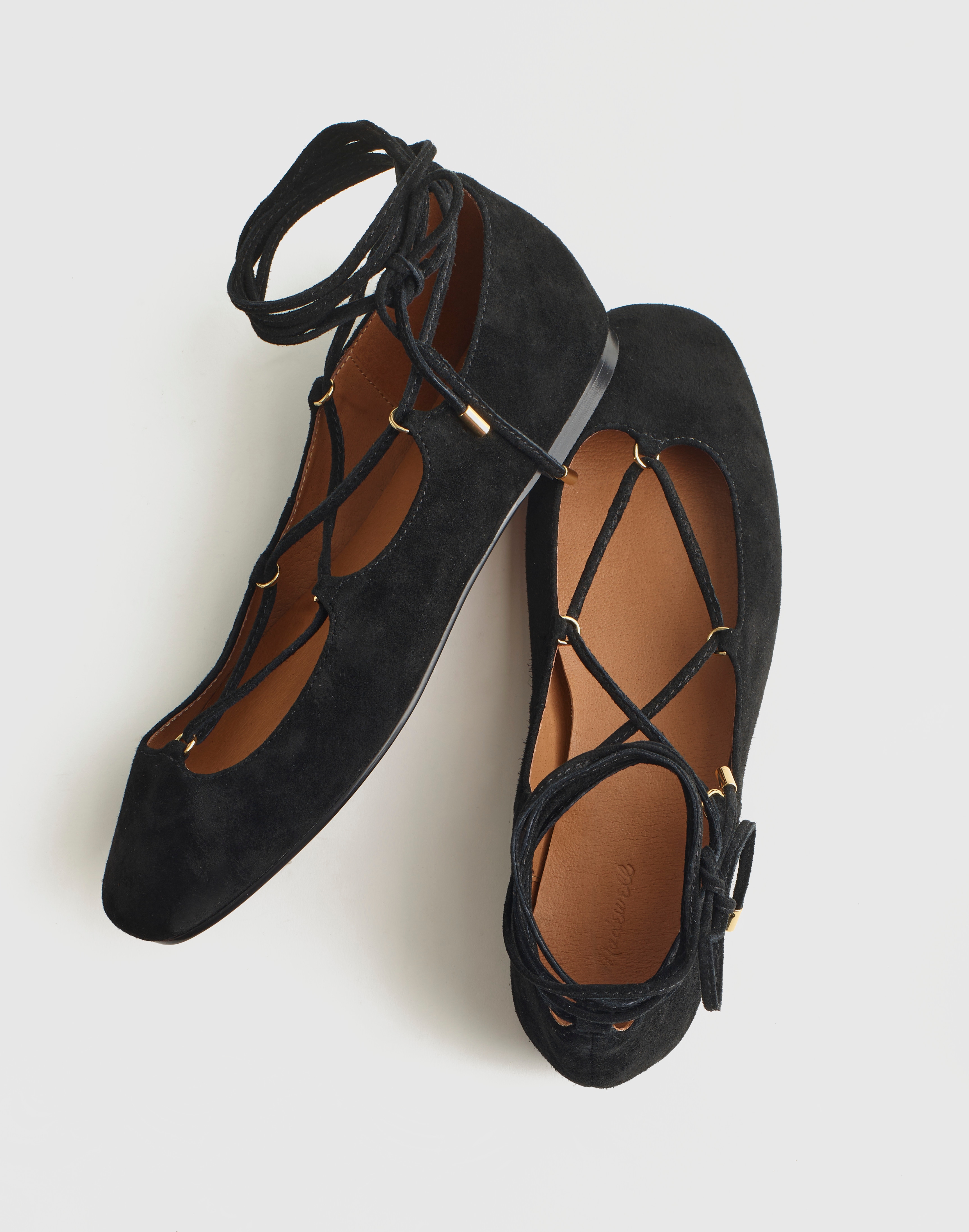 The Greta Lace-Up Ballet Flat