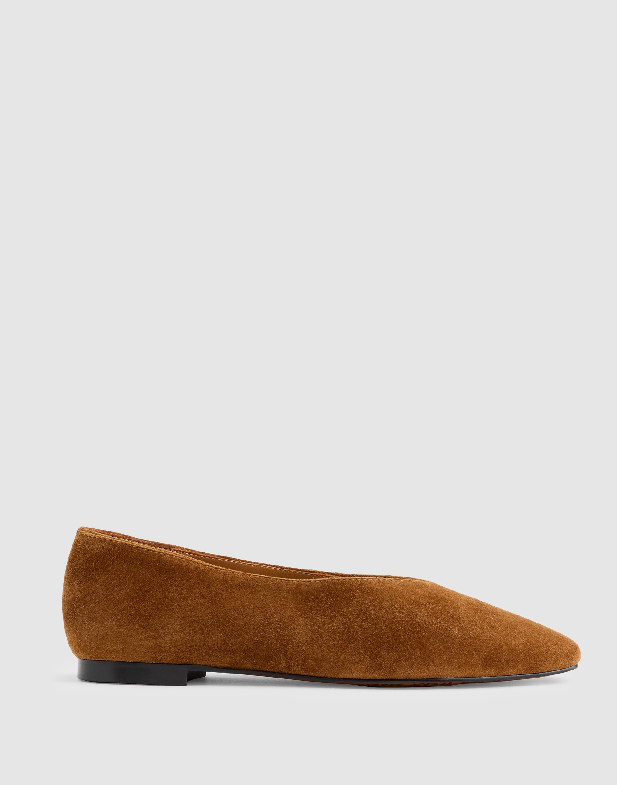 Madewell The Mylie Ballet Flat In Brown