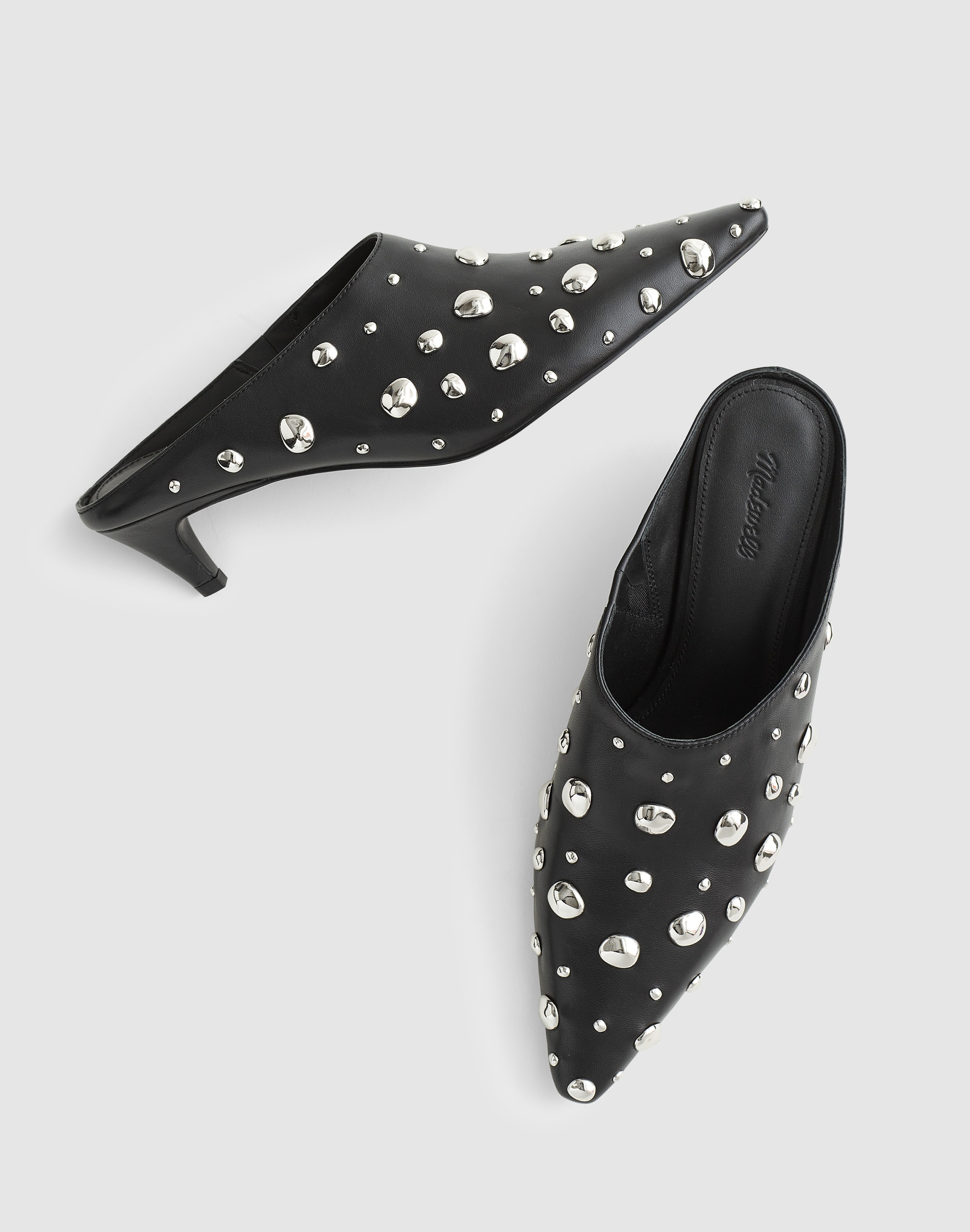 The Emilie Heeled Mule