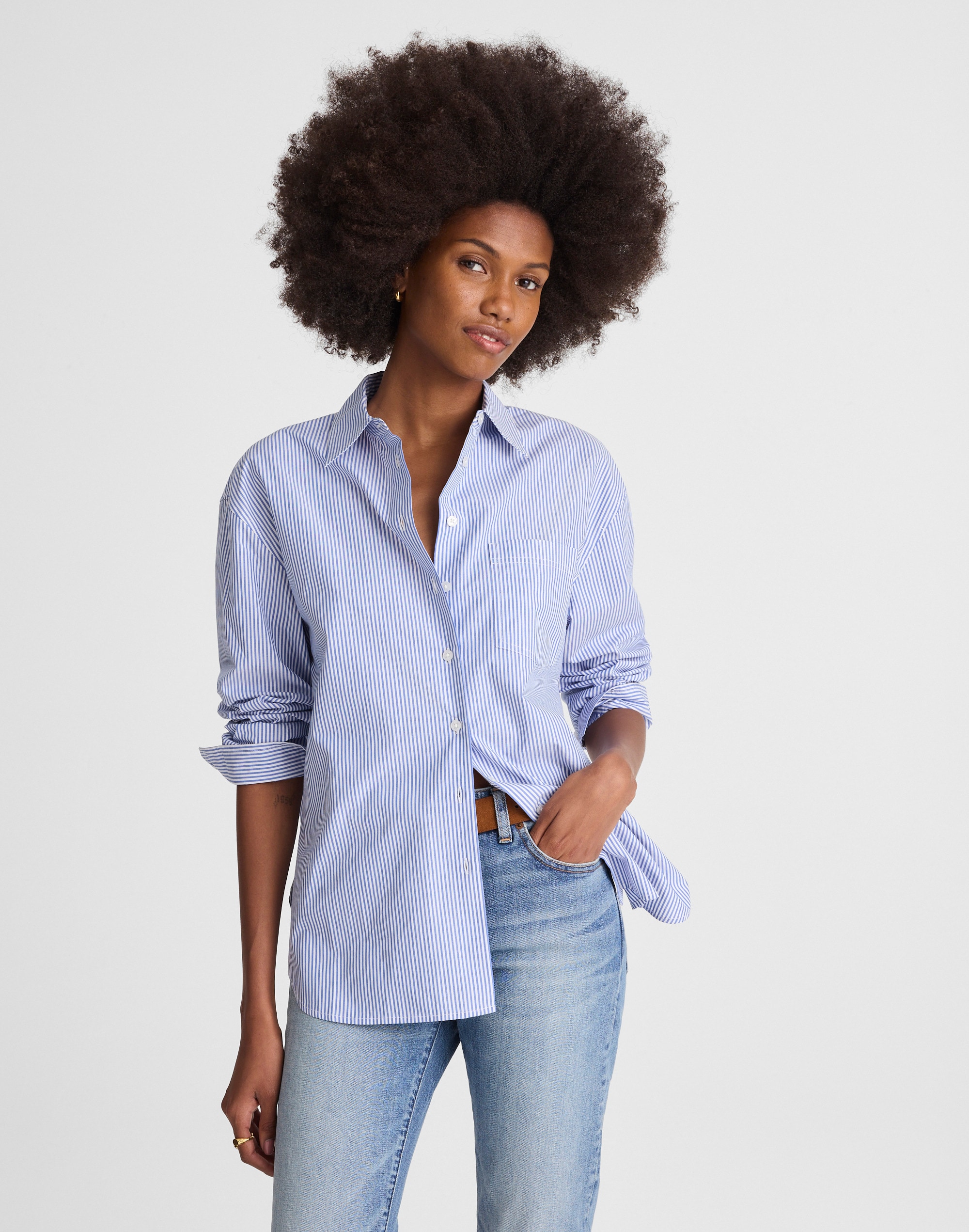 The Easy Shirt in Poplin