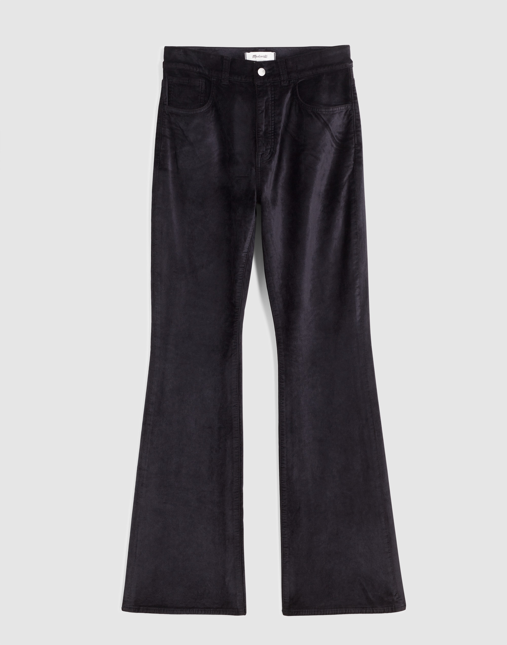 The Stretch Flare Pant in Velvet