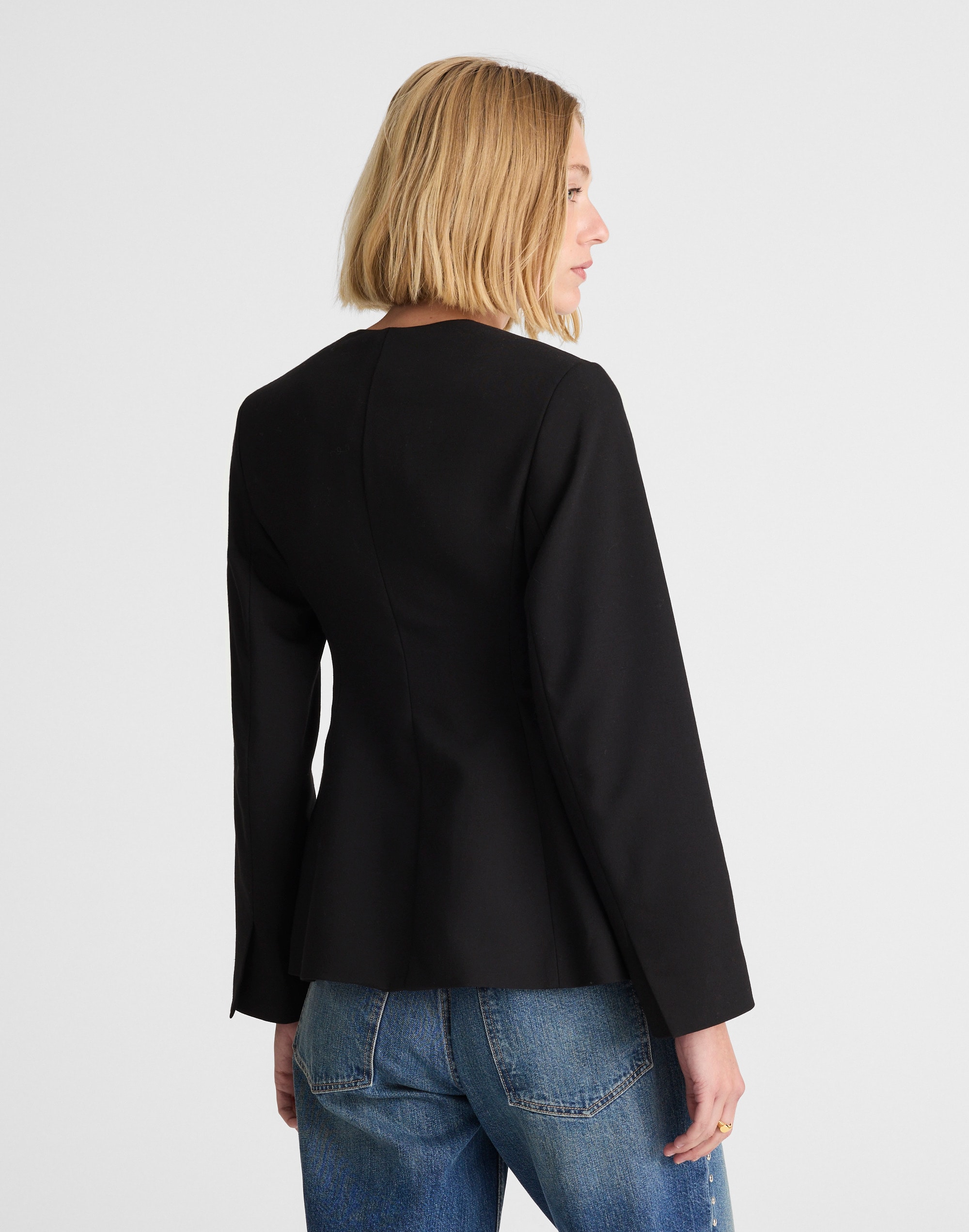 The Nolita Cutaway Blazer