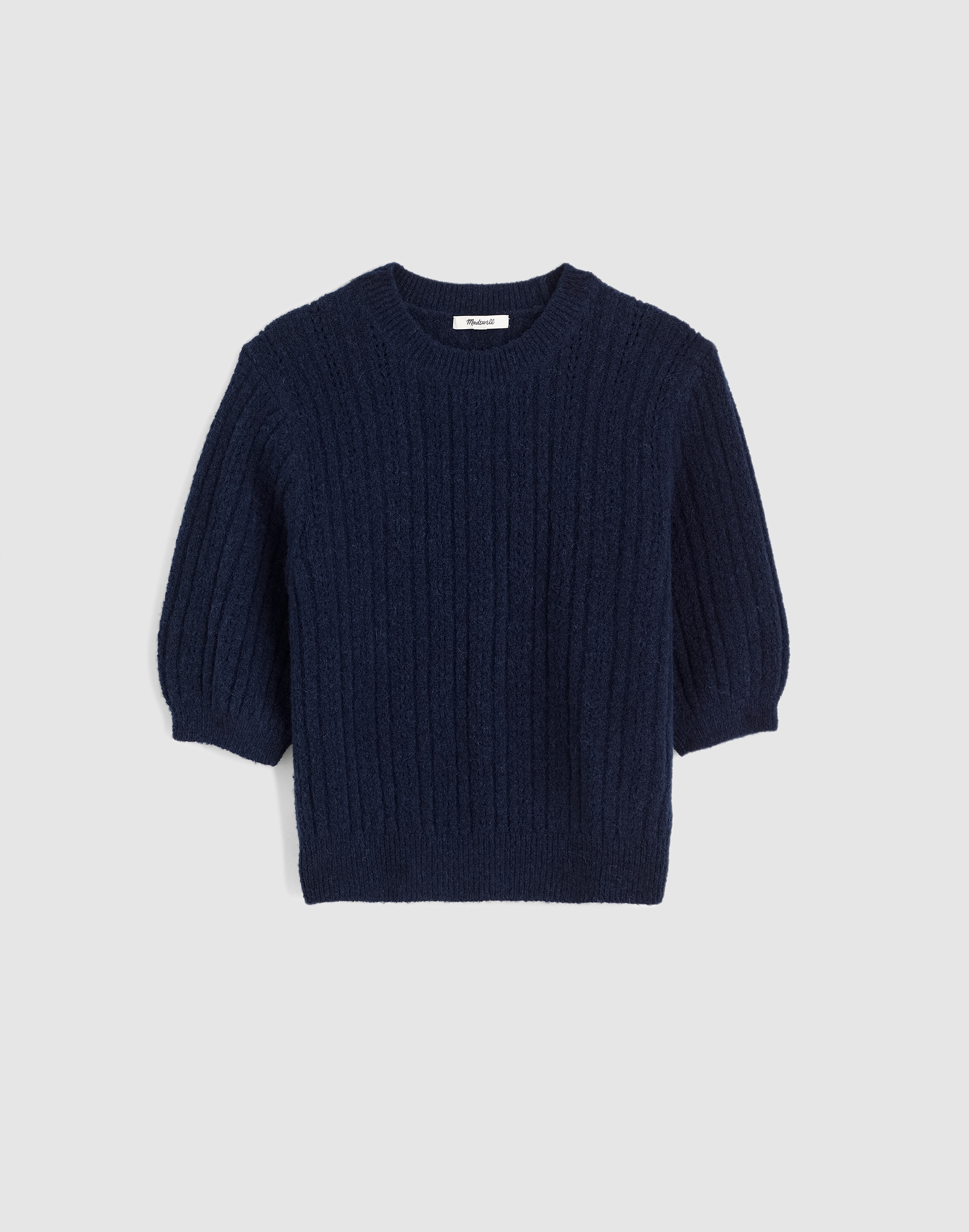 CloudSoft Short-Sleeve Sweater Tee