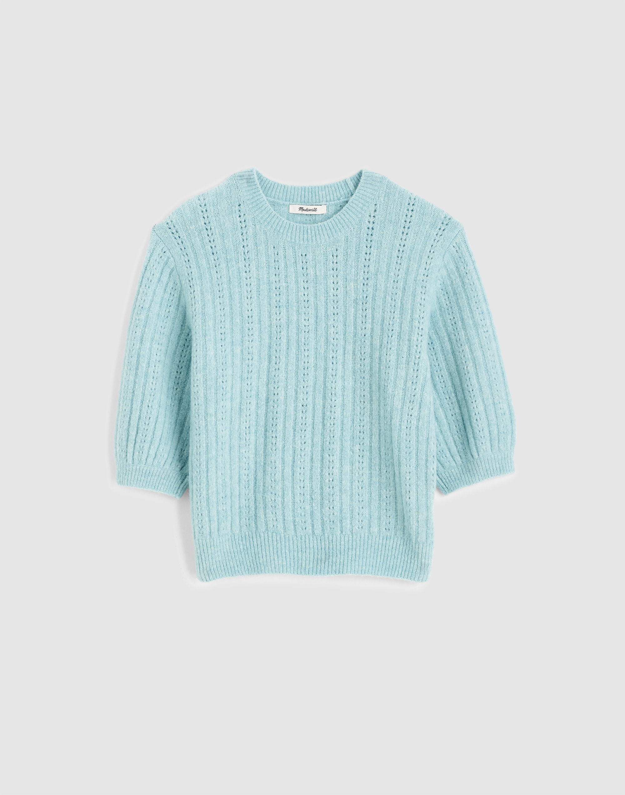CloudSoft Short-Sleeve Sweater Tee
