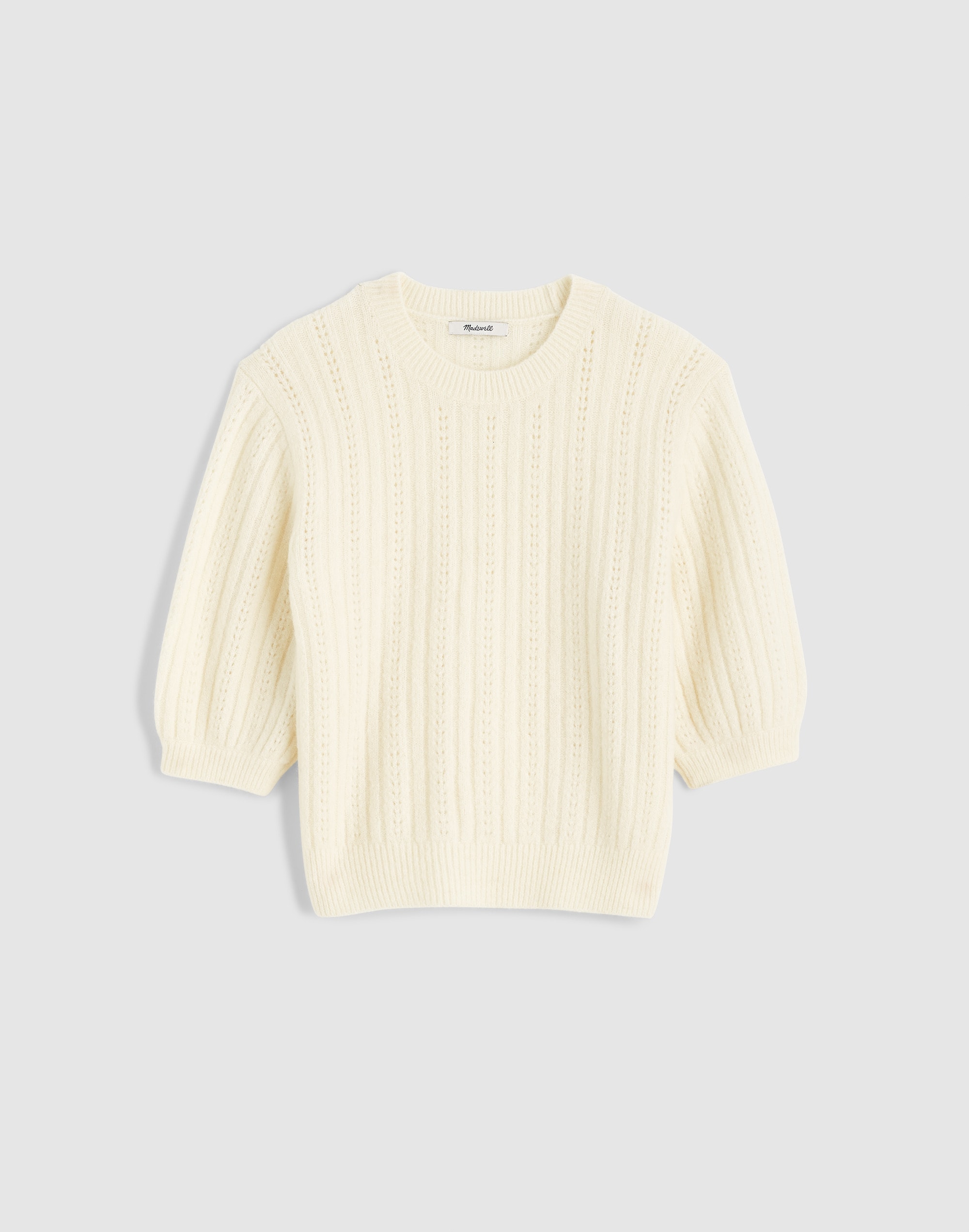 CloudSoft Short-Sleeve Sweater Tee