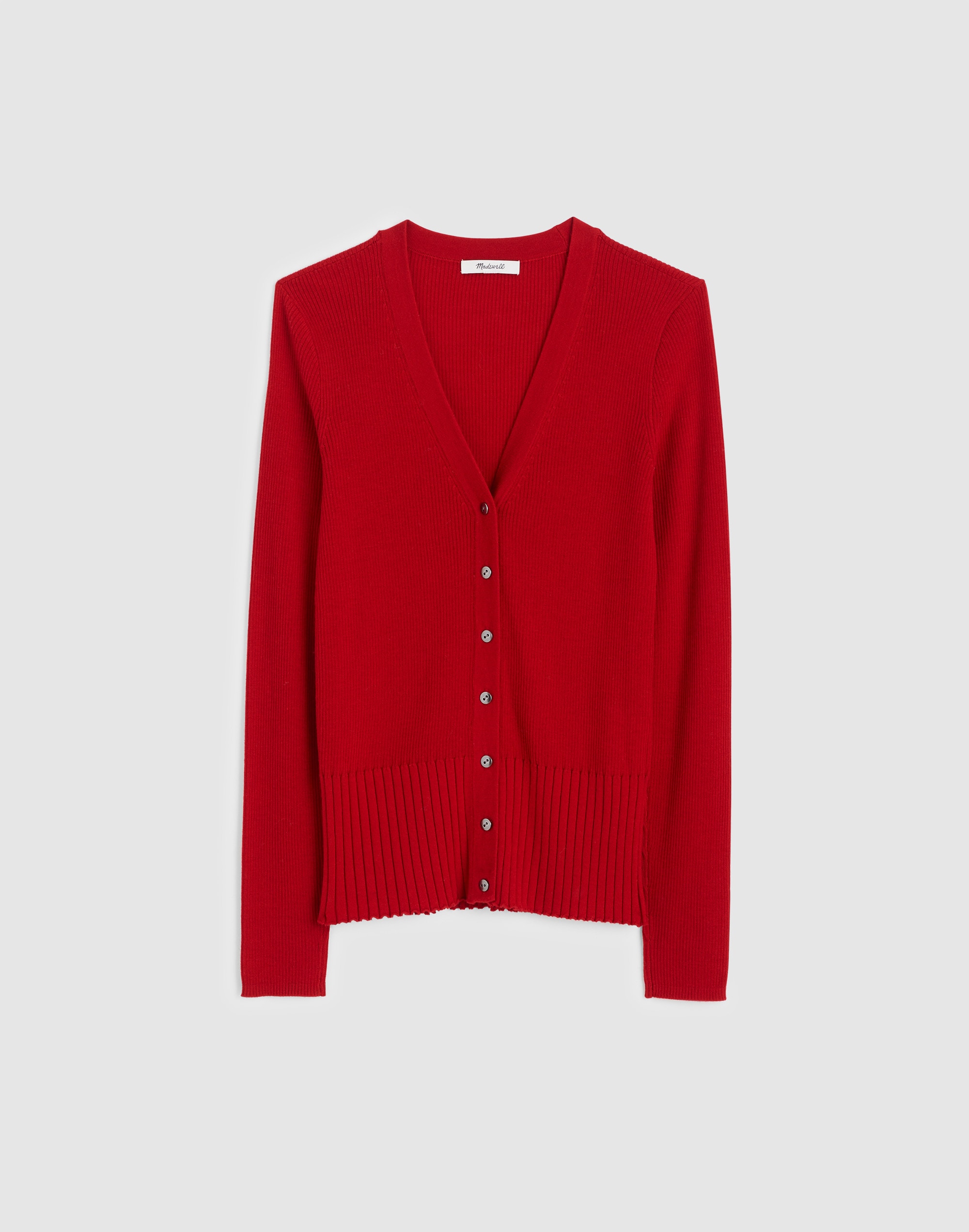 V-Neck Cardigan Merino-Silk Blend