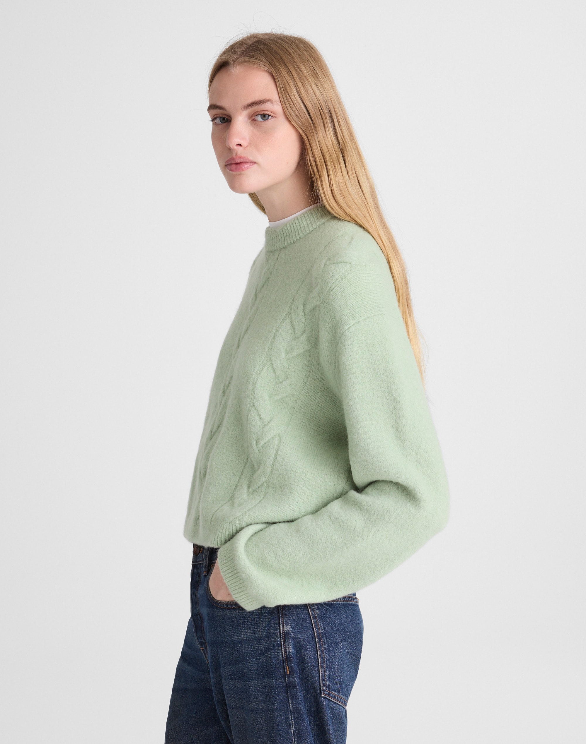 CloudSoft Drop-Shoulder Sweater