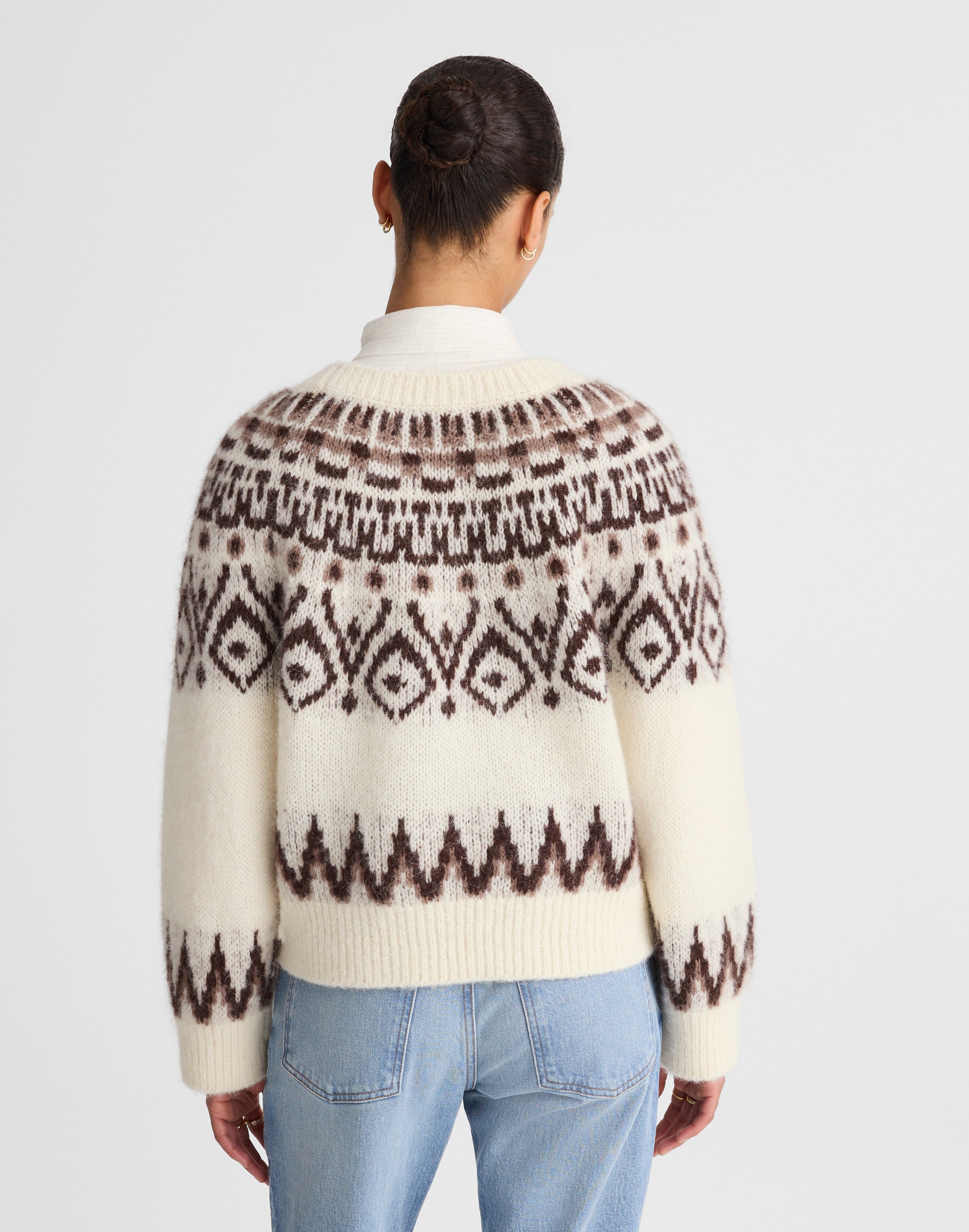 Fair Isle Boxy Sweater