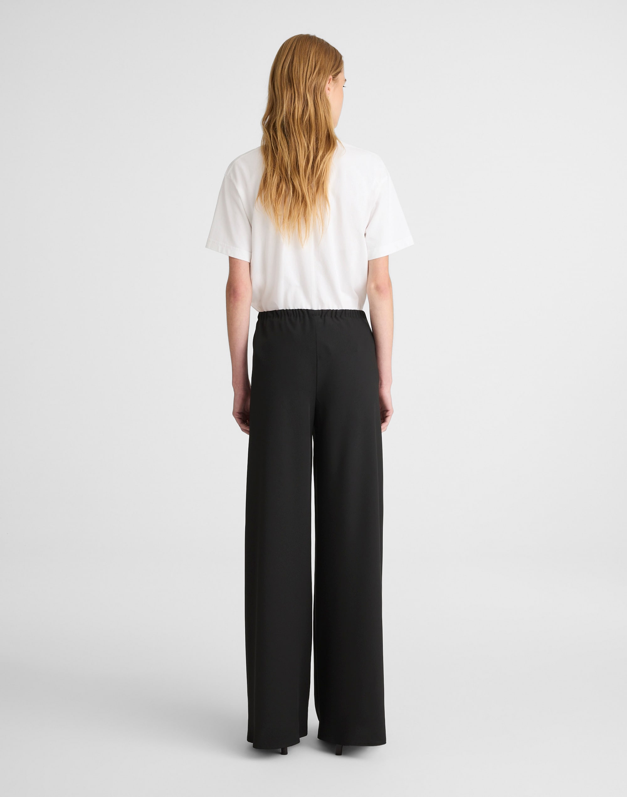 Pull-On Pants in Crepe