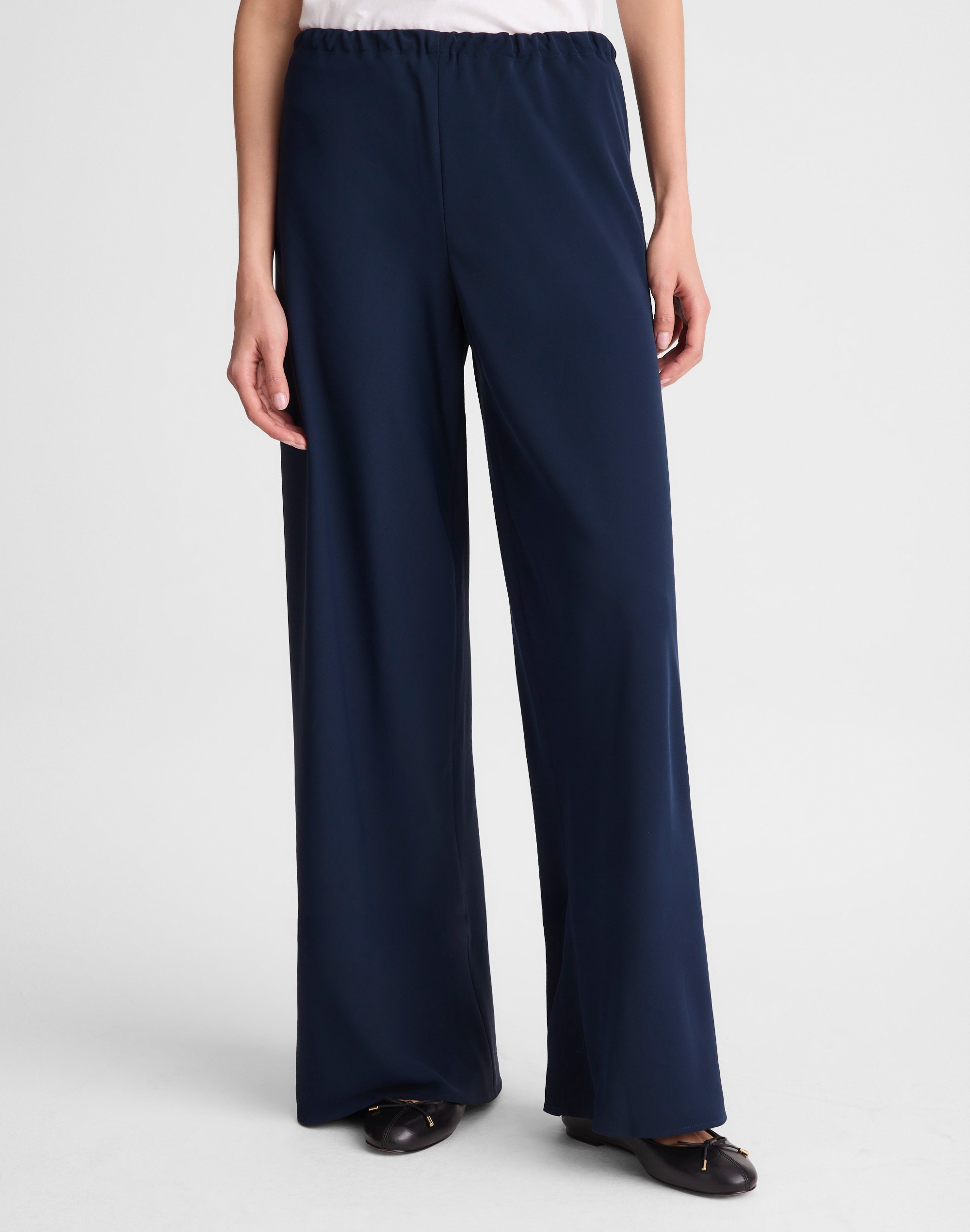 Madewell Pull-on Pants In Blue