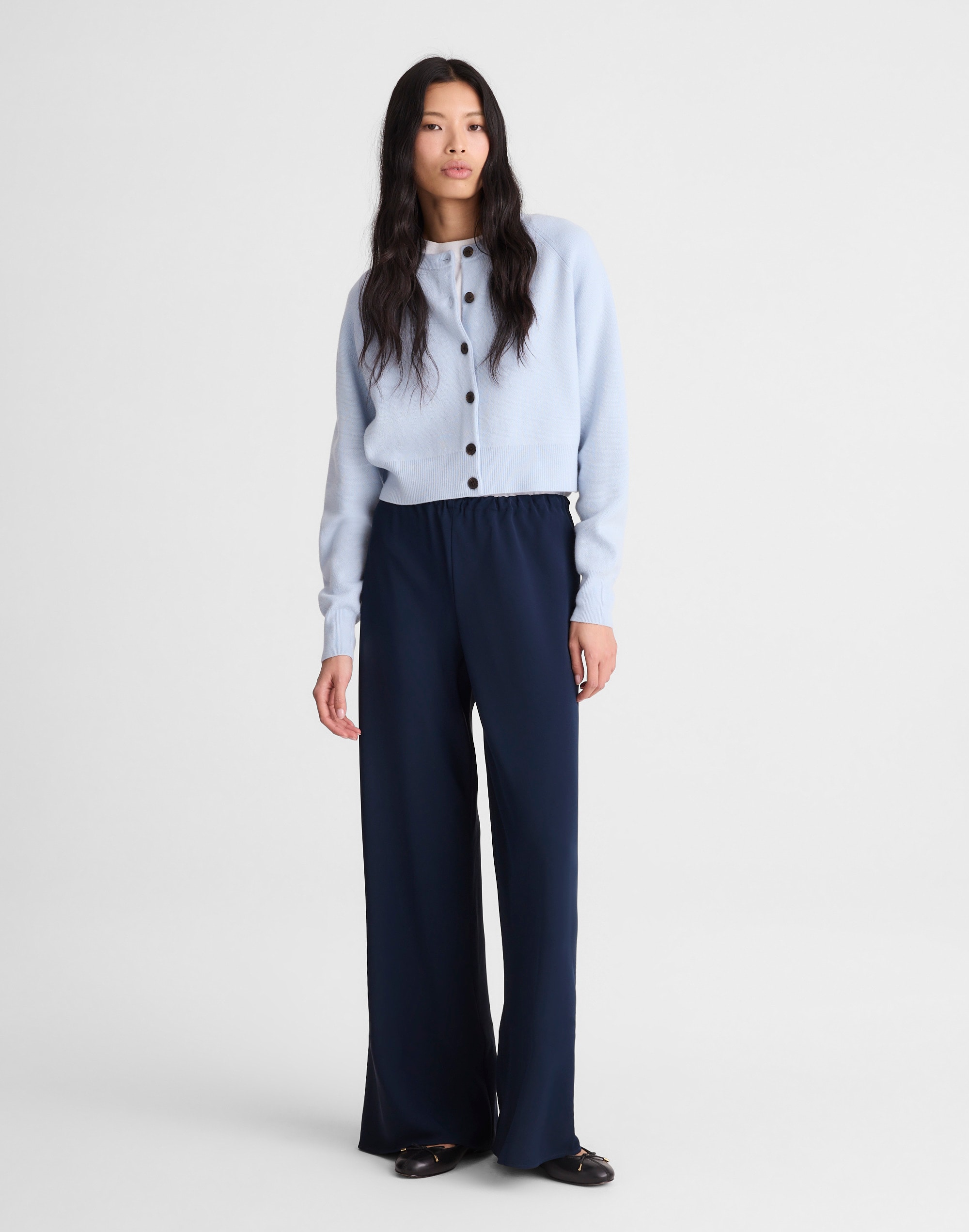 Madewell Pull-on Pants In Blue