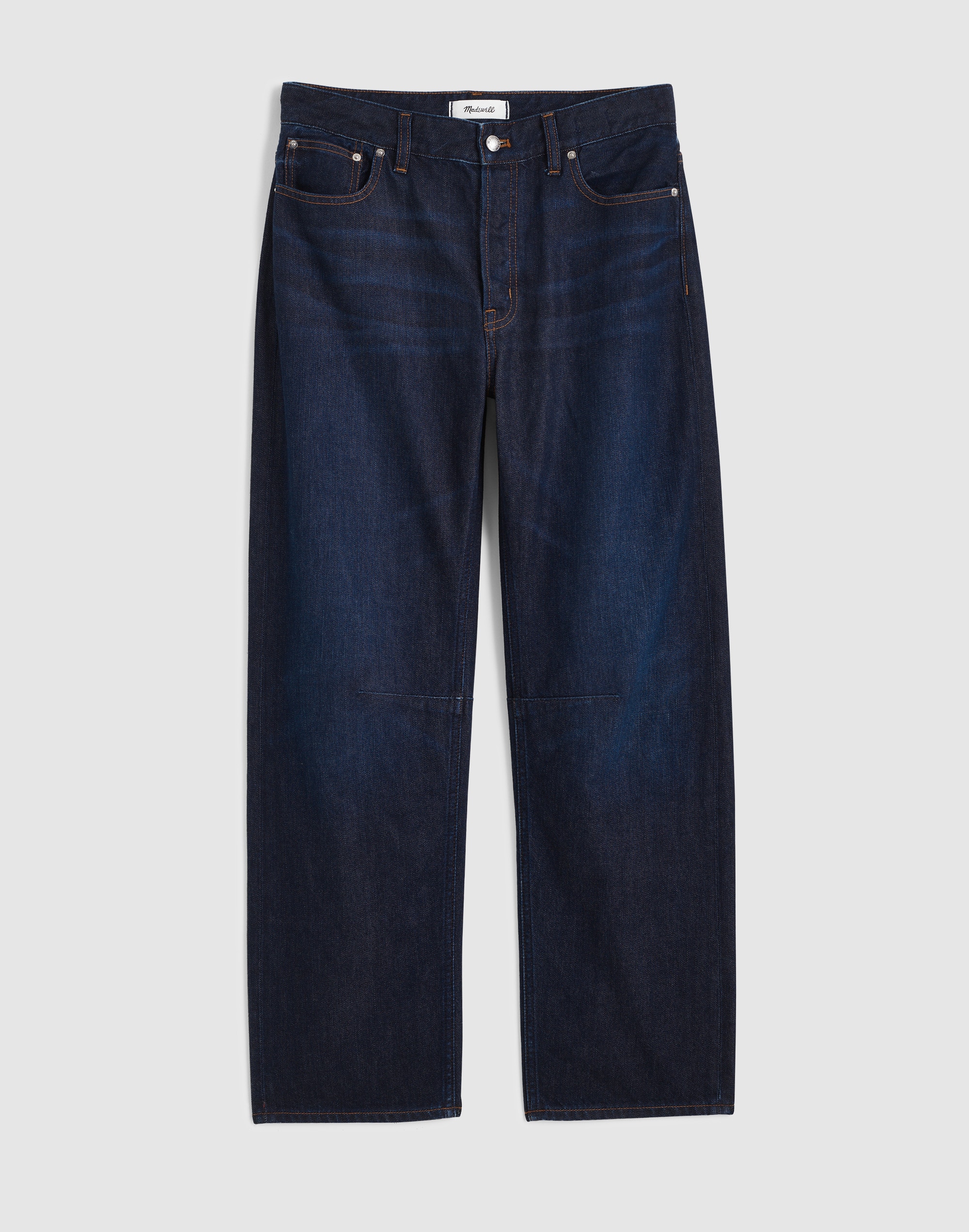 The Plus Darted Barrel-Leg Jean