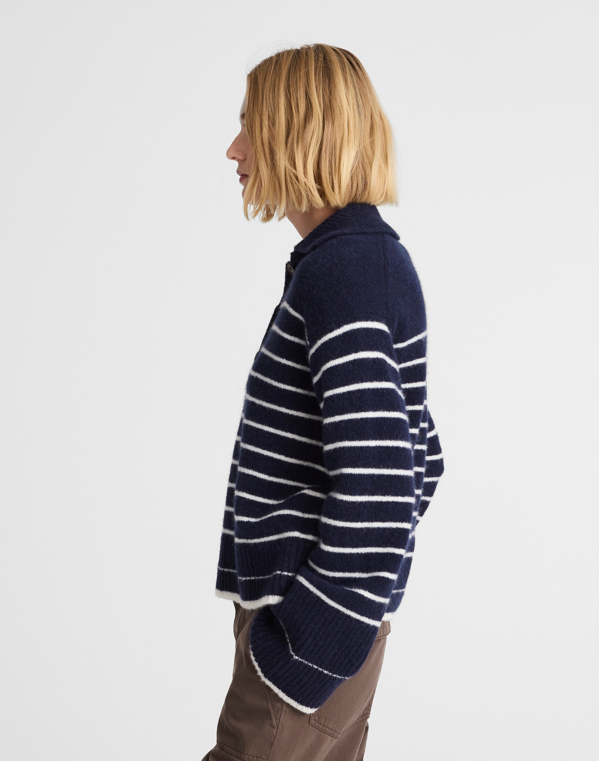 CloudSoft Polo Sweater