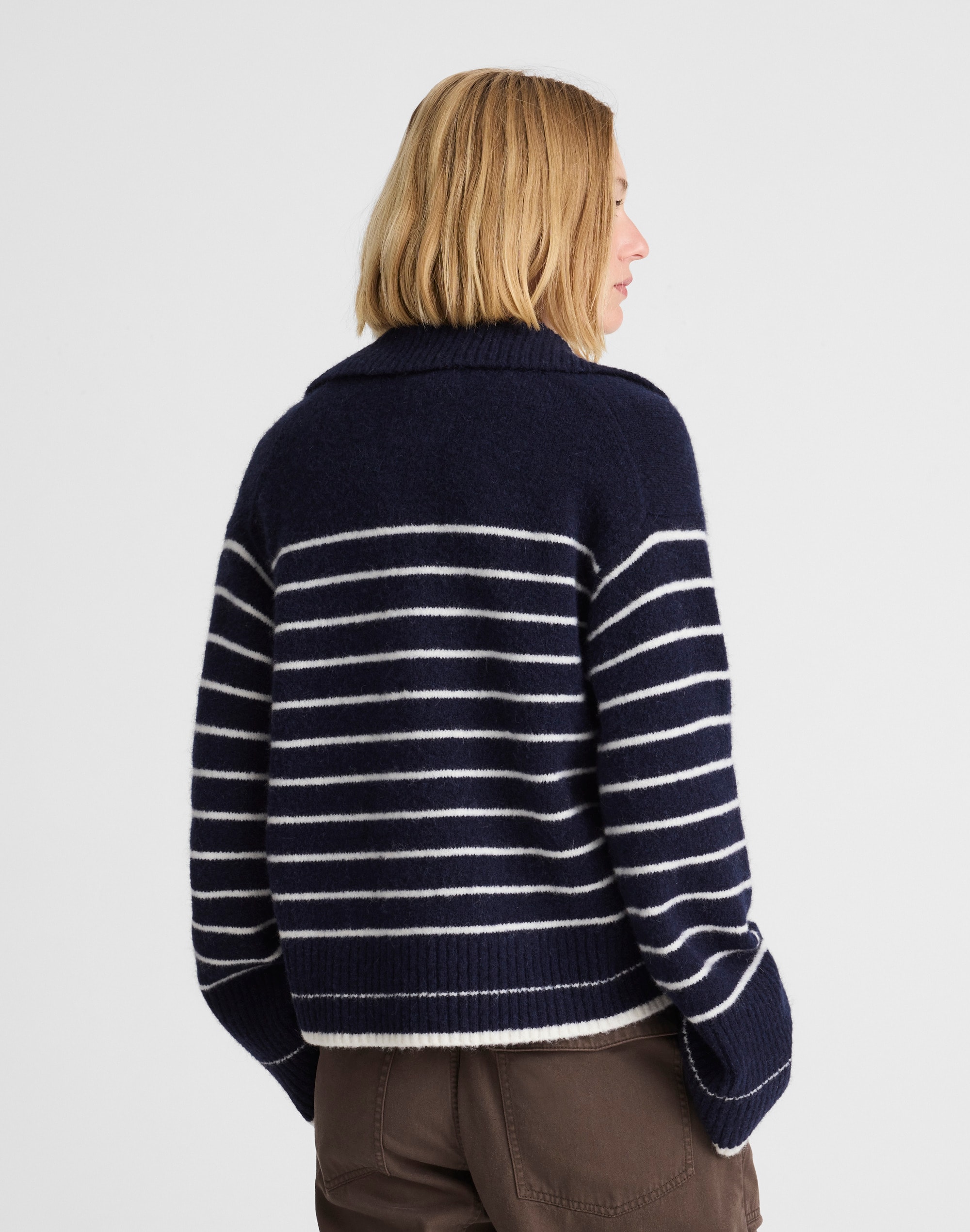 CloudSoft Polo Sweater