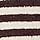 DARK UMBER AND OAT STRIPE