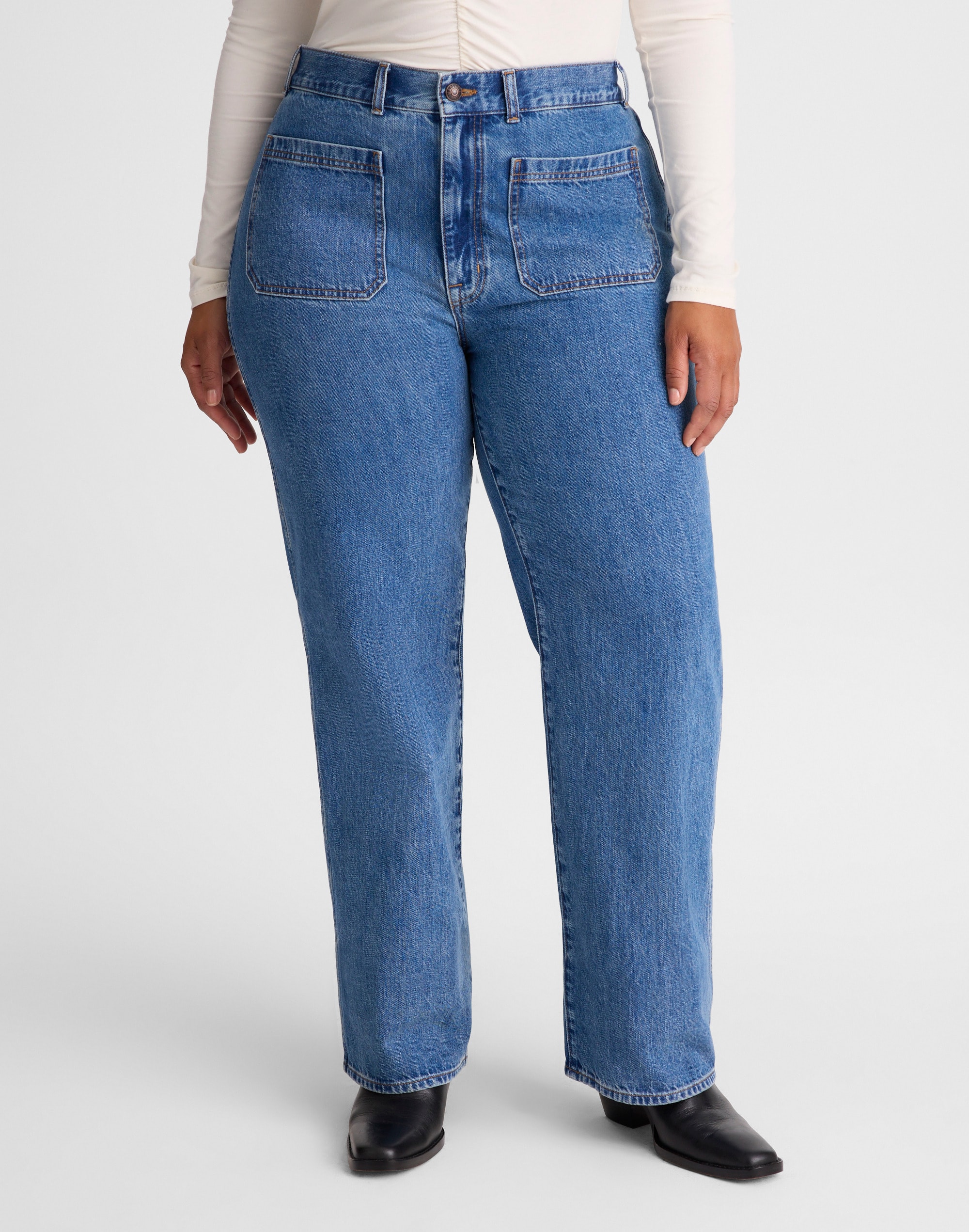 The Plus Cleo Straight Jean Petersburg Wash