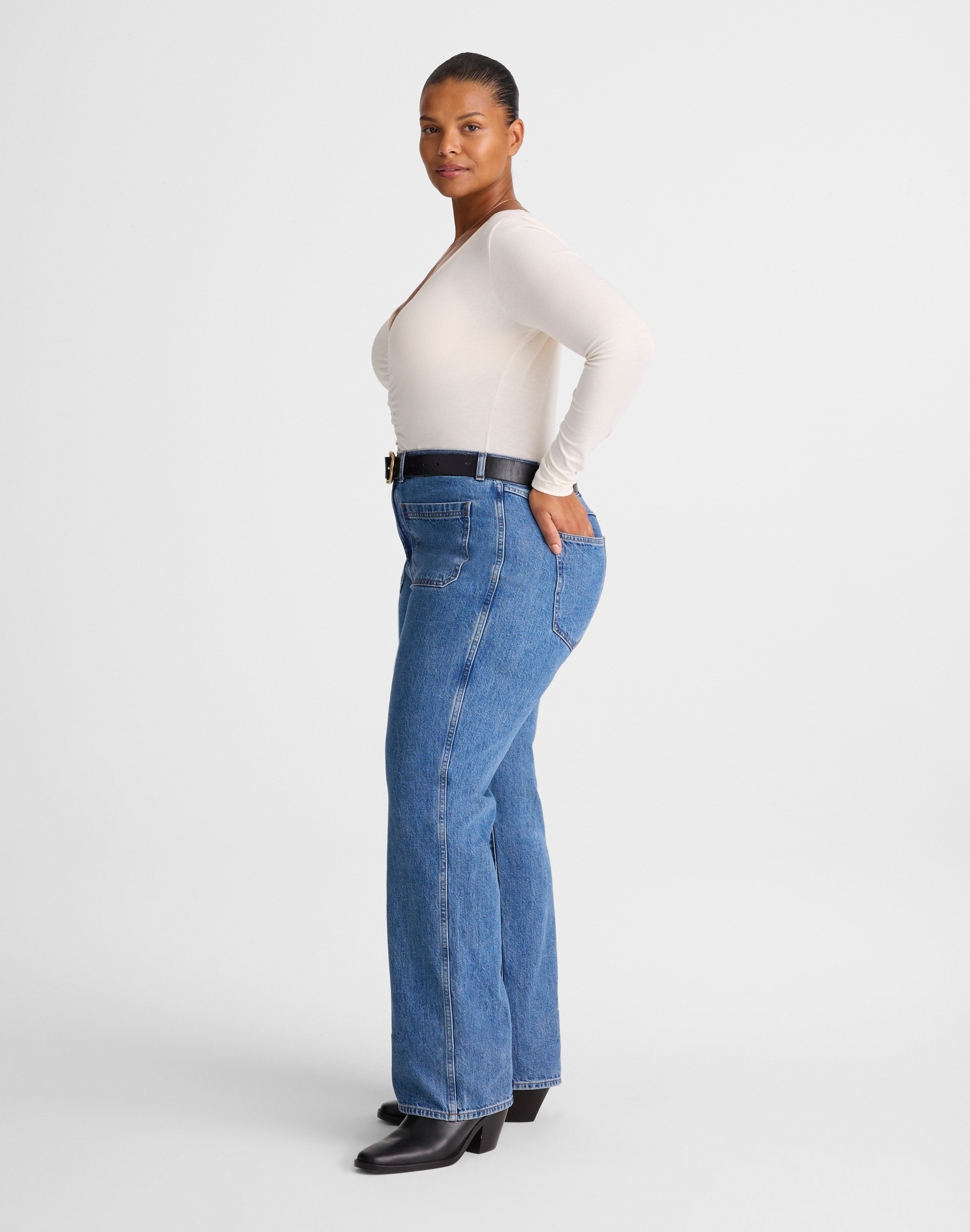 The Plus Cleo Straight Jean Petersburg Wash
